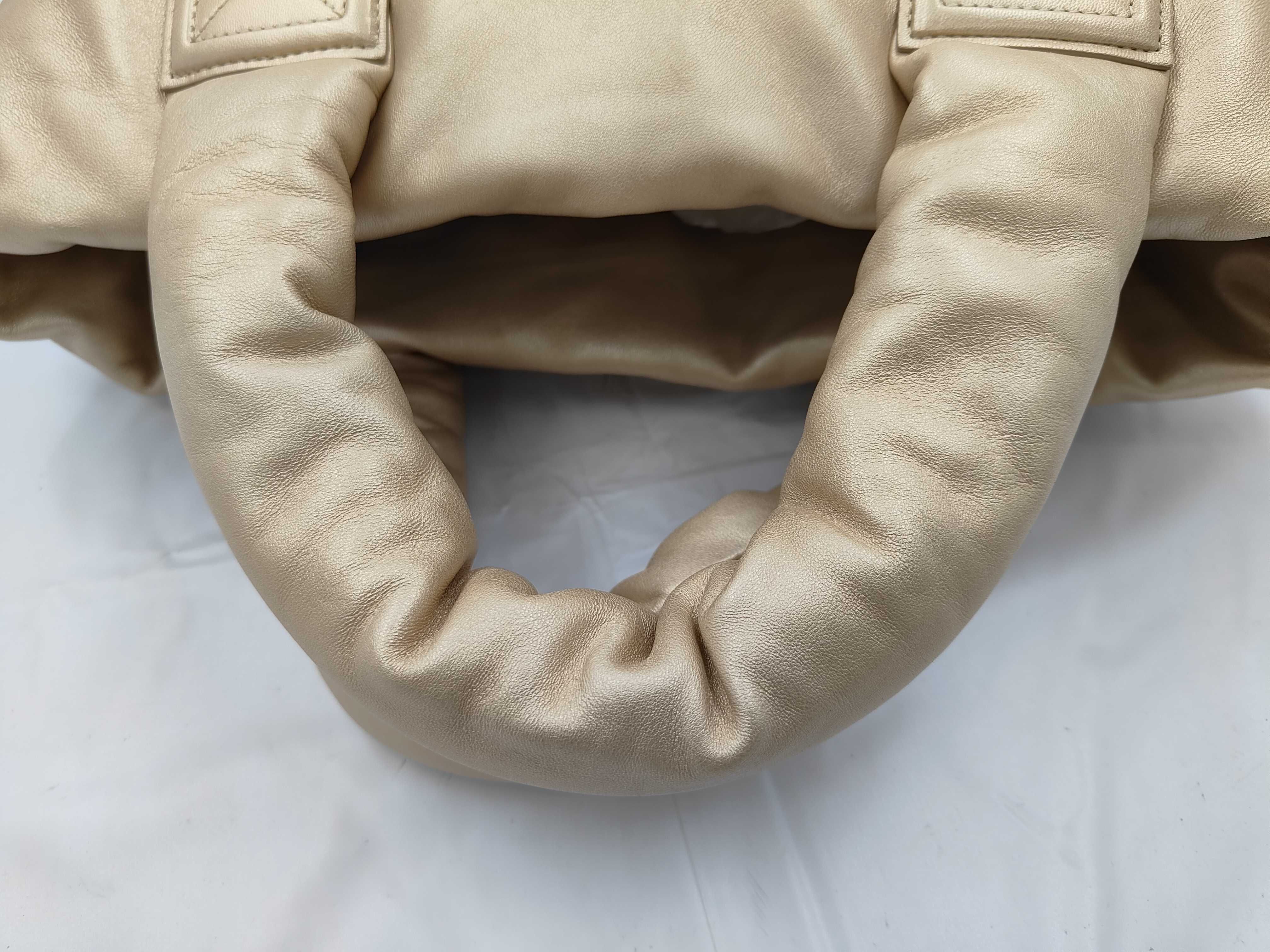 Coco Cocoon Handbag, Beige — view 3