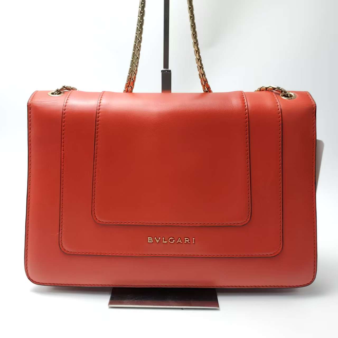 【*Shipped from: China*】BVLGARI Bulgari Serpenti Forever Leather Shoulder Bag — view 2