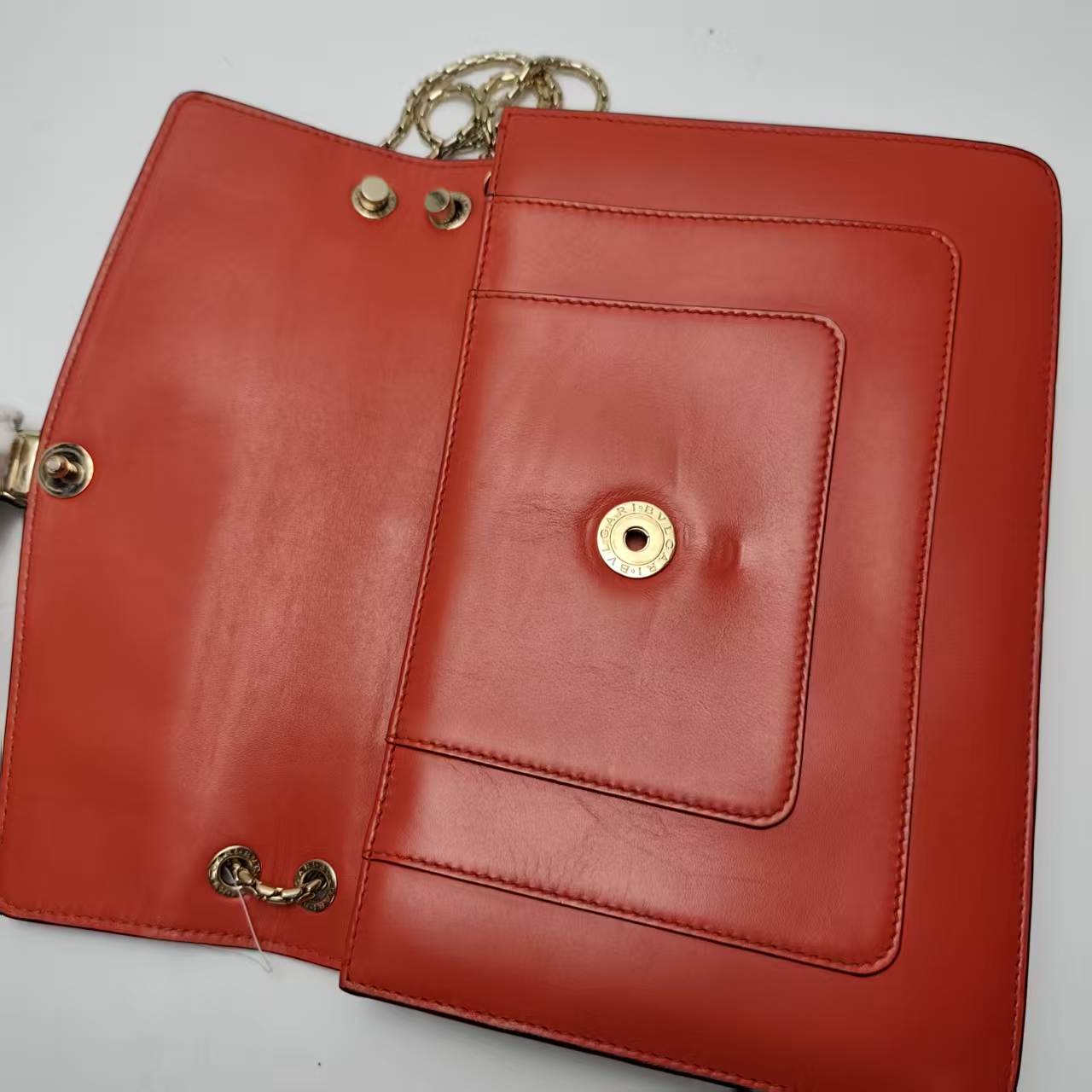 【*Shipped from: China*】BVLGARI Bulgari Serpenti Forever Leather Shoulder Bag — view 5
