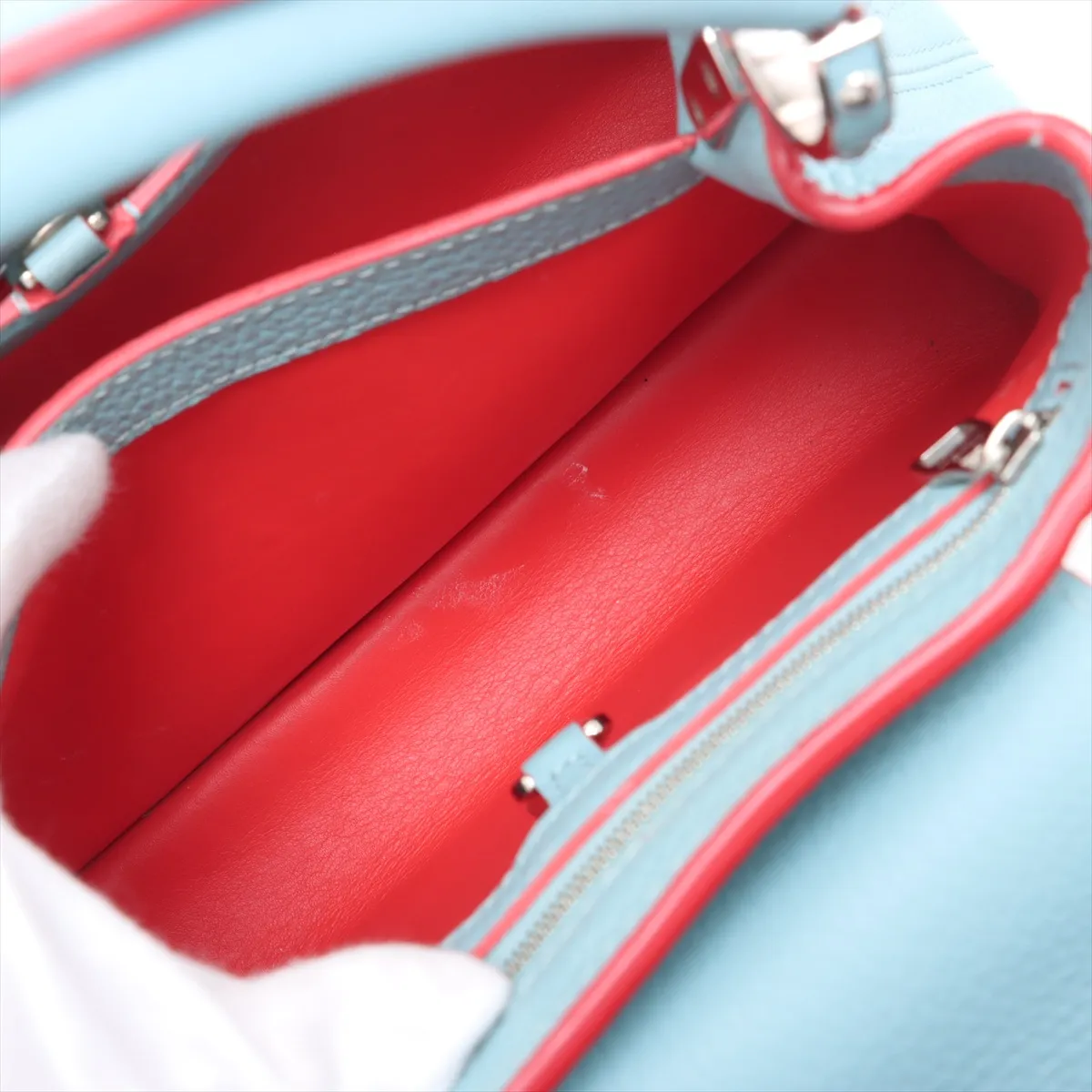 Taurillon Capucines BB - AH1145 Blue x Red — view 9