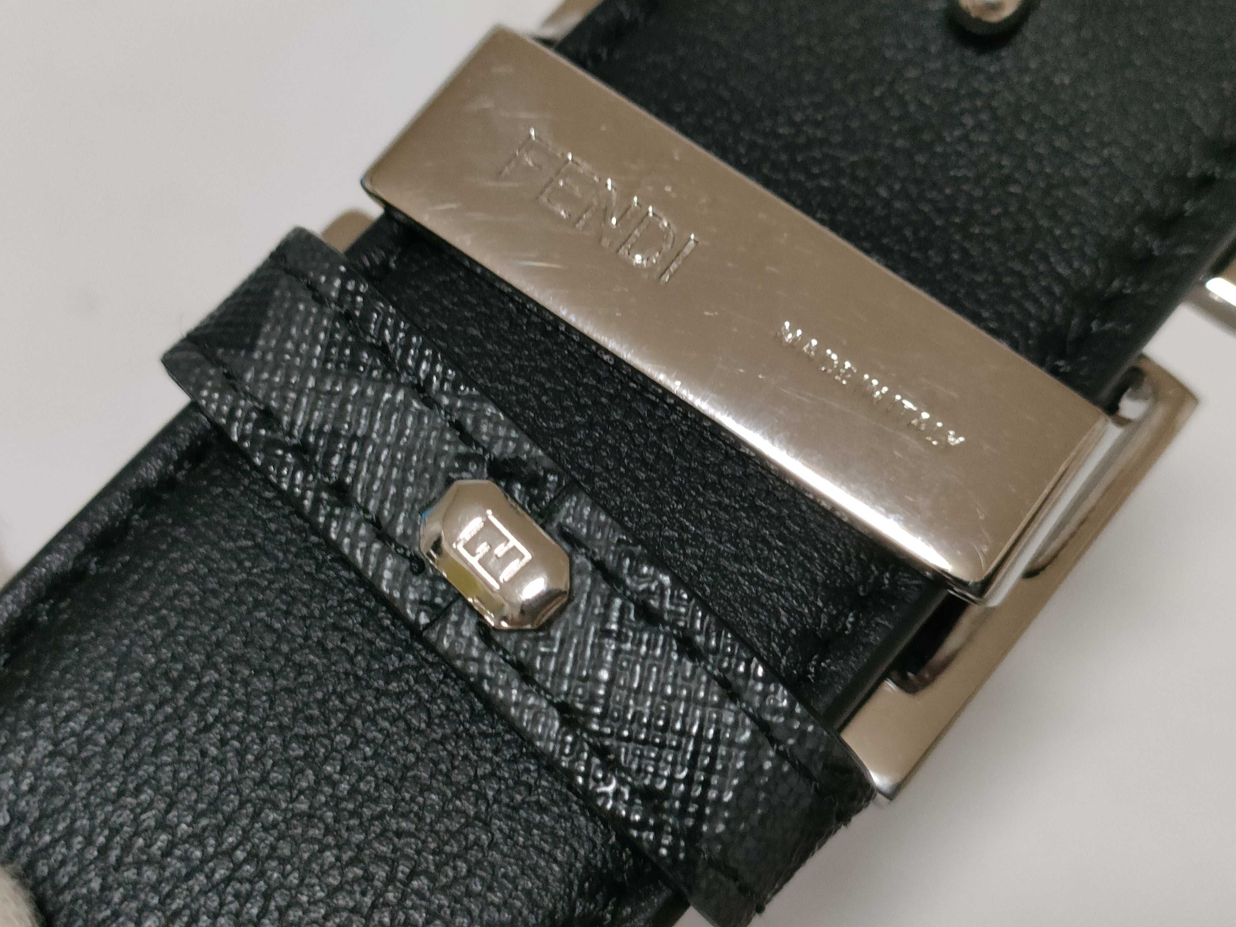 FF logo reversible belt, black belt — view 6