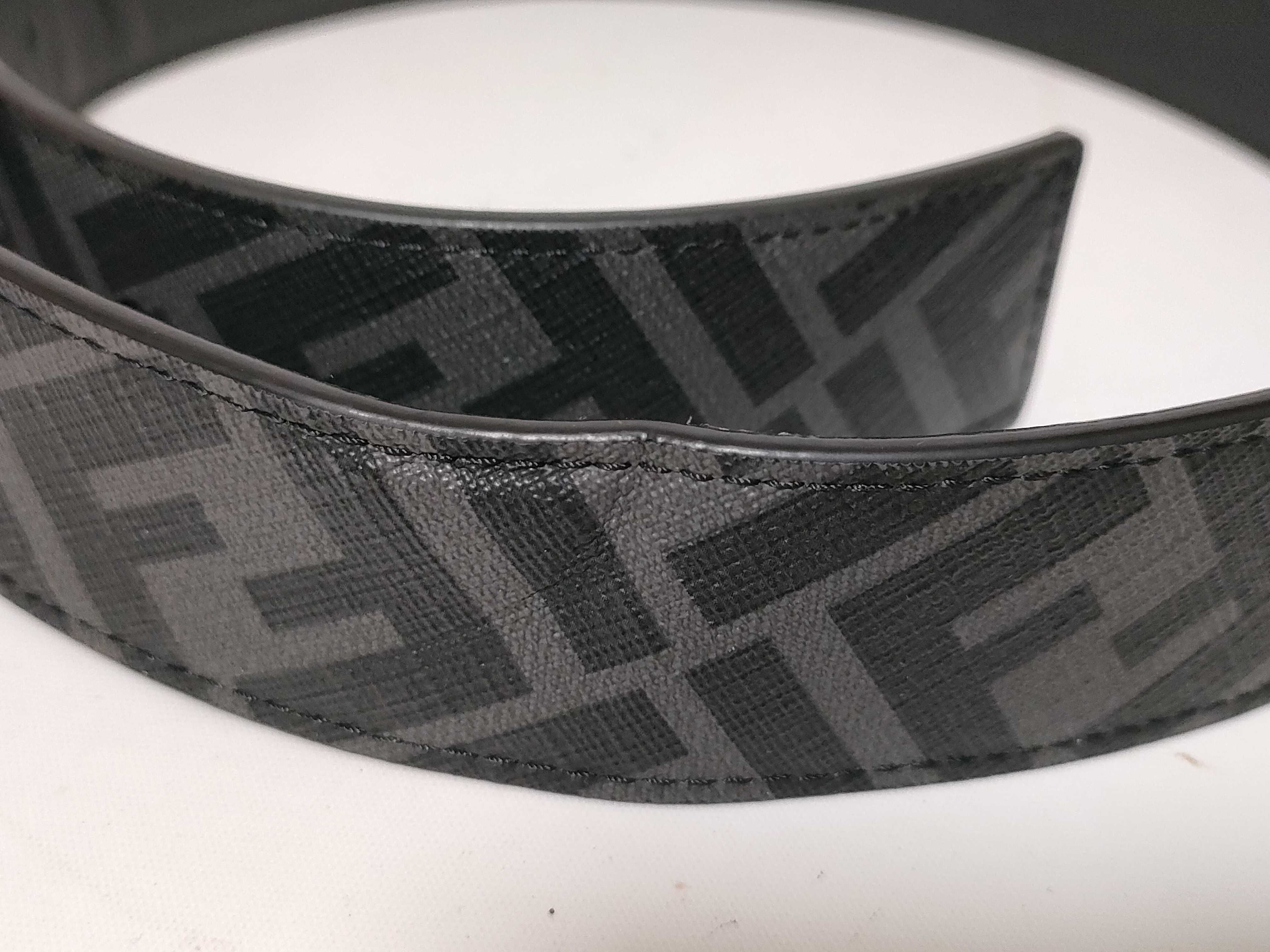 FF logo reversible belt, black belt — view 9