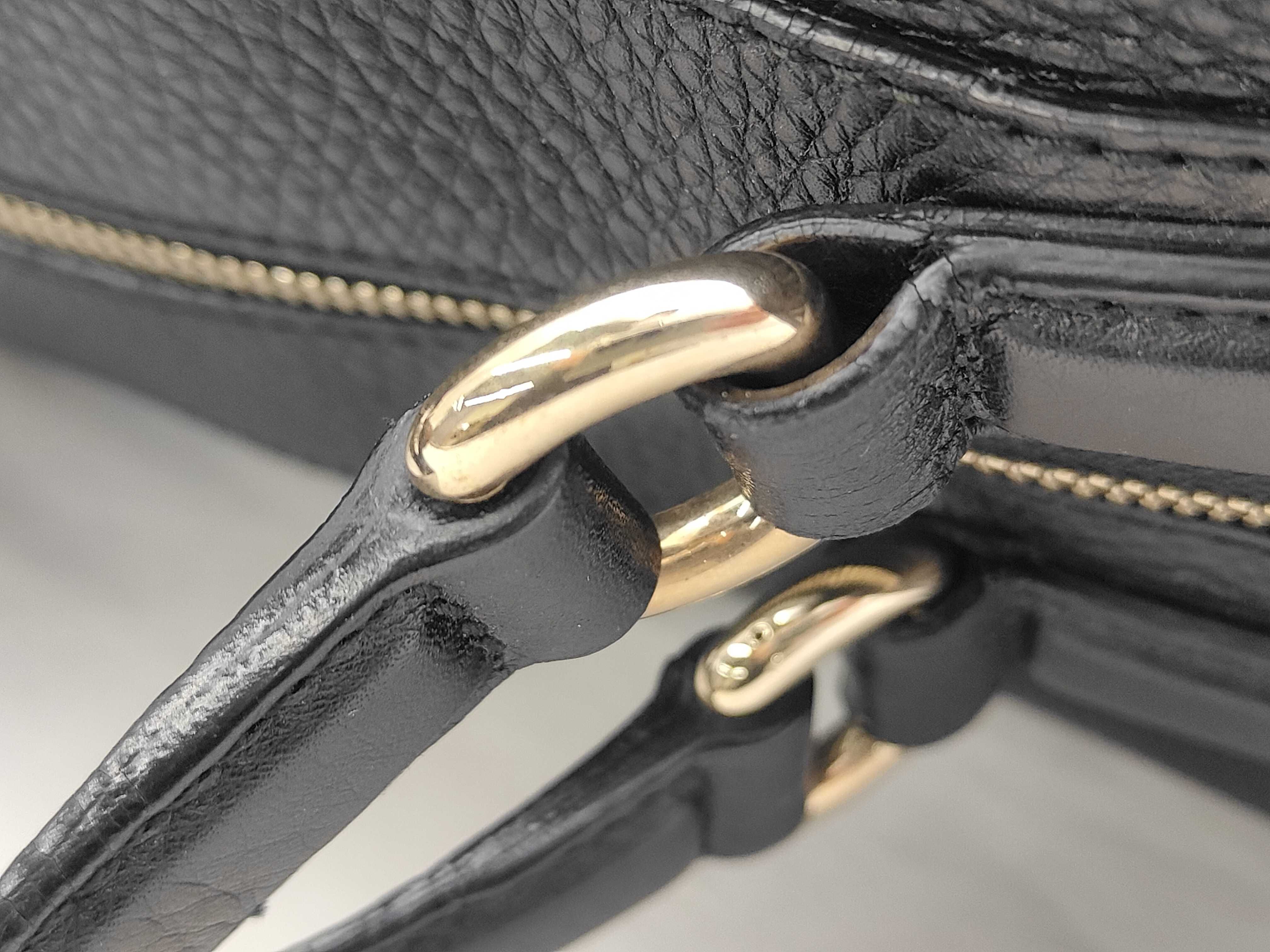 Soho 282302 Leather Black Boston Bag — view 5