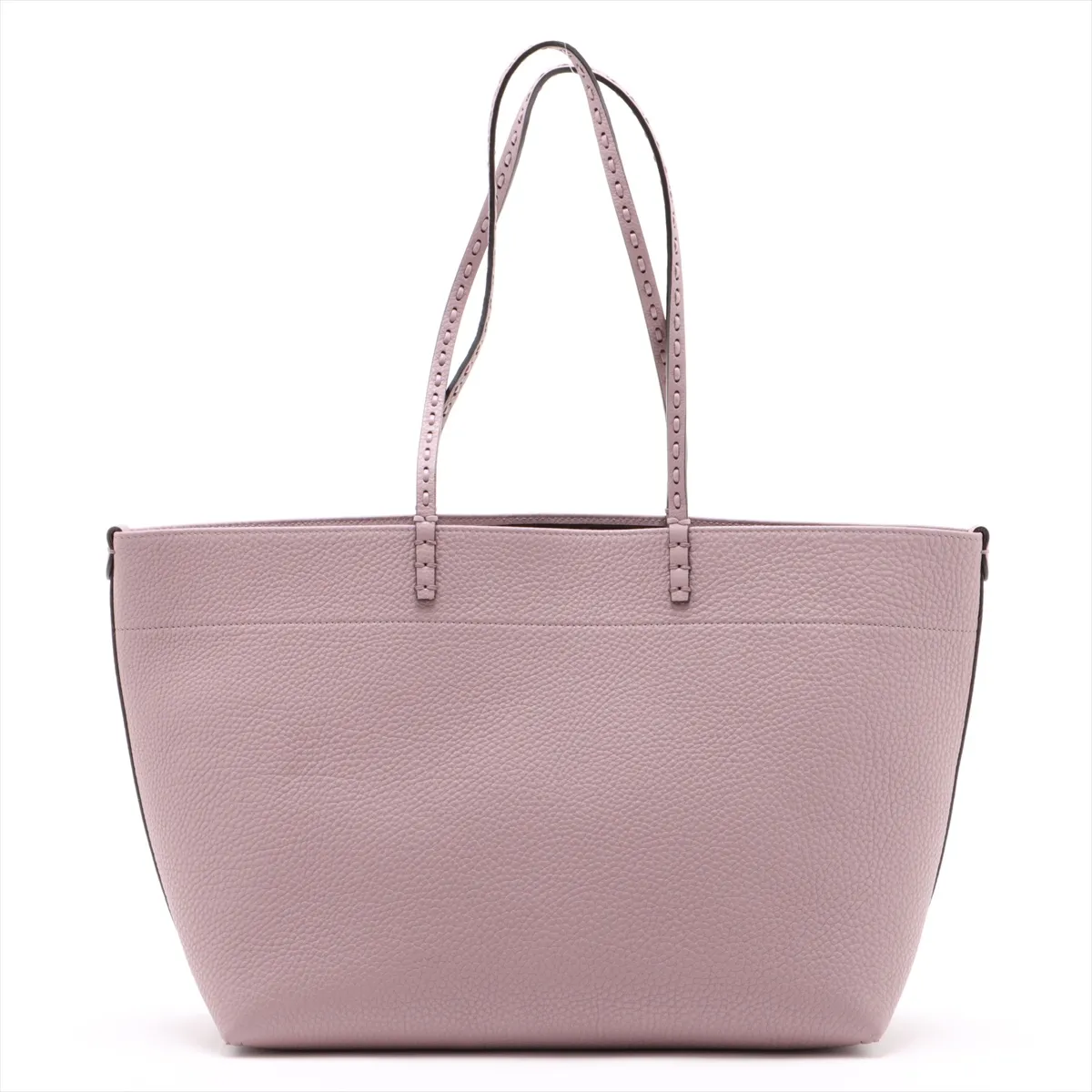 Selleria Roll Medium Leather Tote Bag Purple 8BH428 — view 2