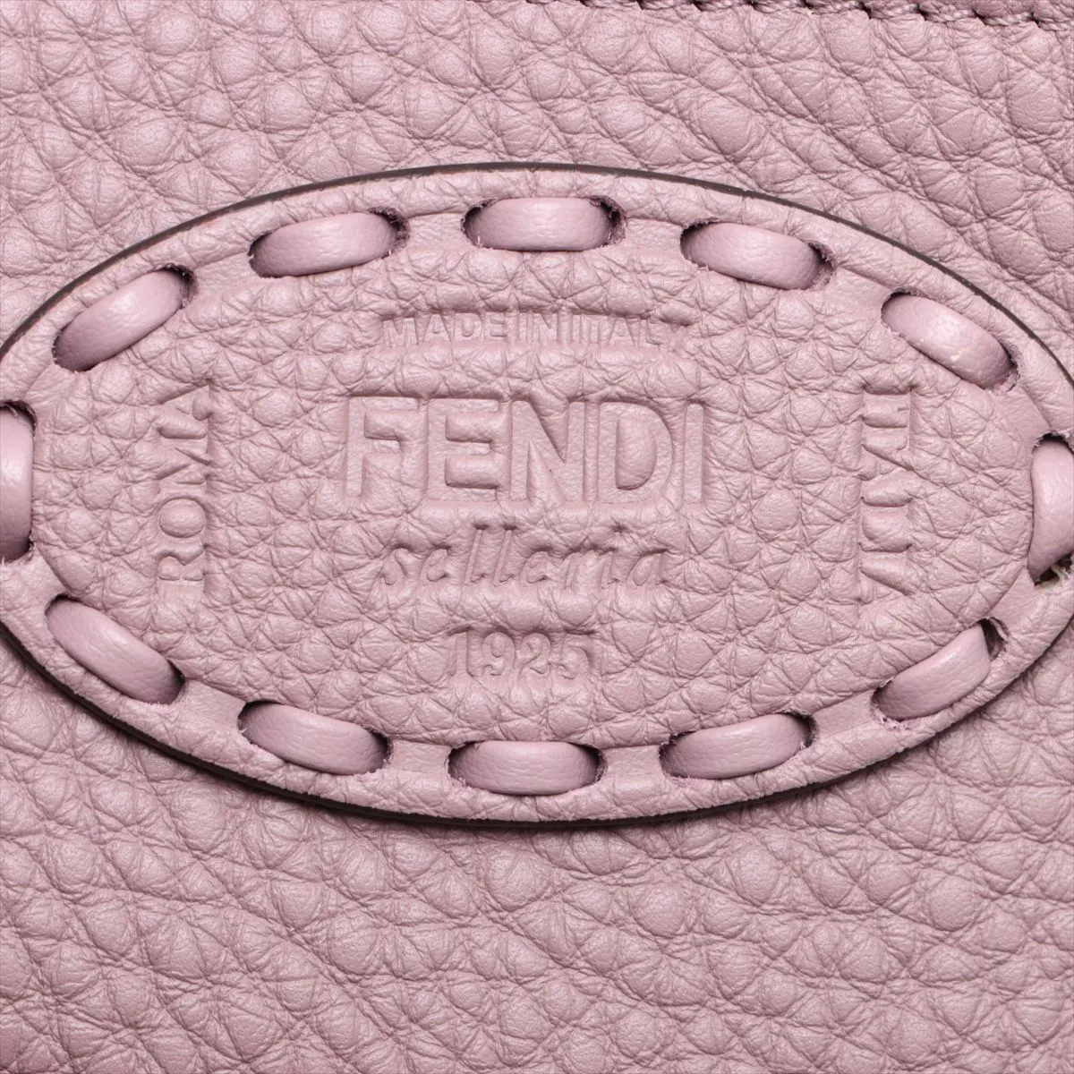 Selleria Roll Medium Leather Tote Bag Purple 8BH428 — view 9