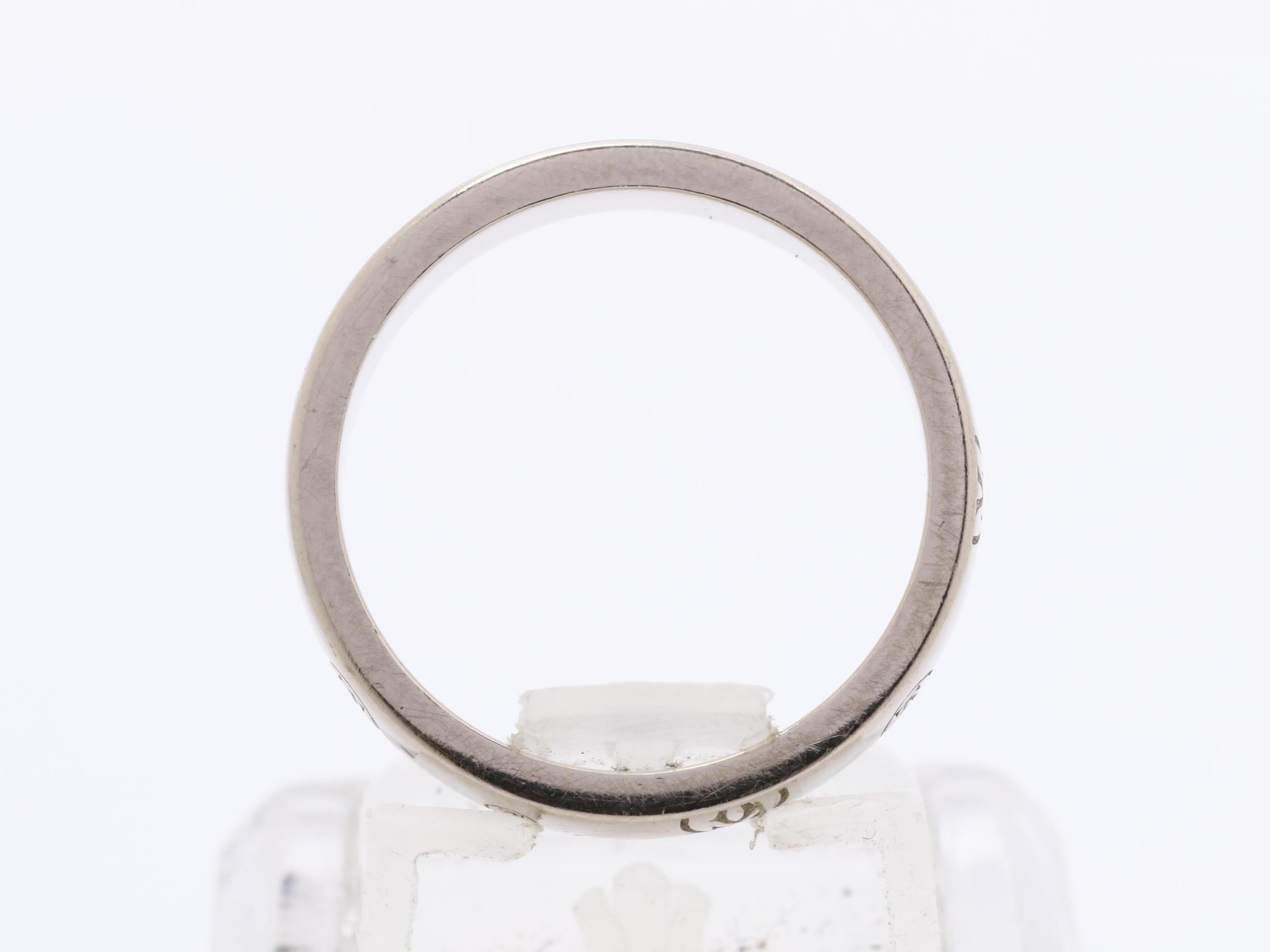 Happy Birthday Ring, 750WG, Size #49, 5.1g — view 5