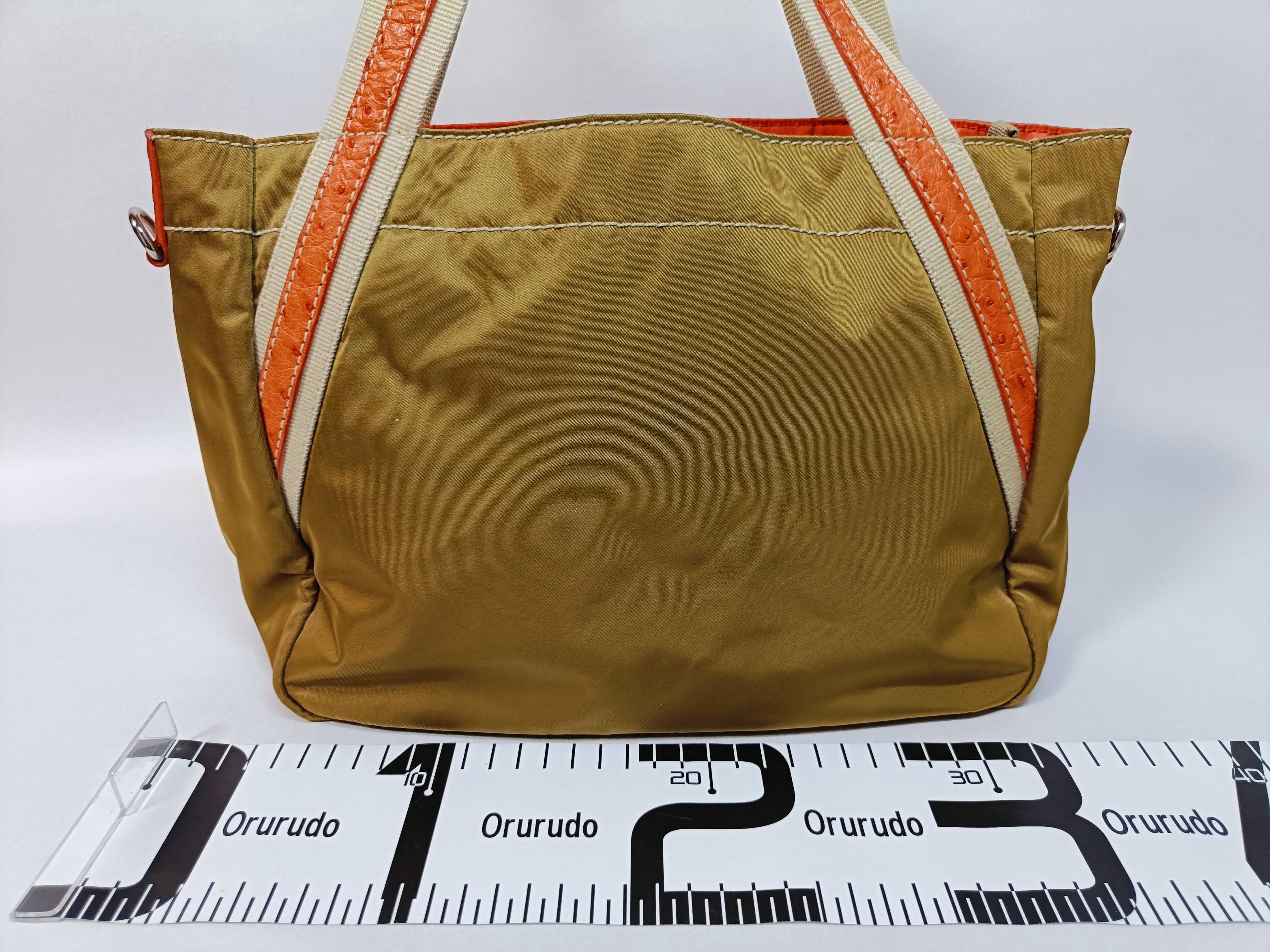 Nylon Unique Brooch Tote Bag — view 2