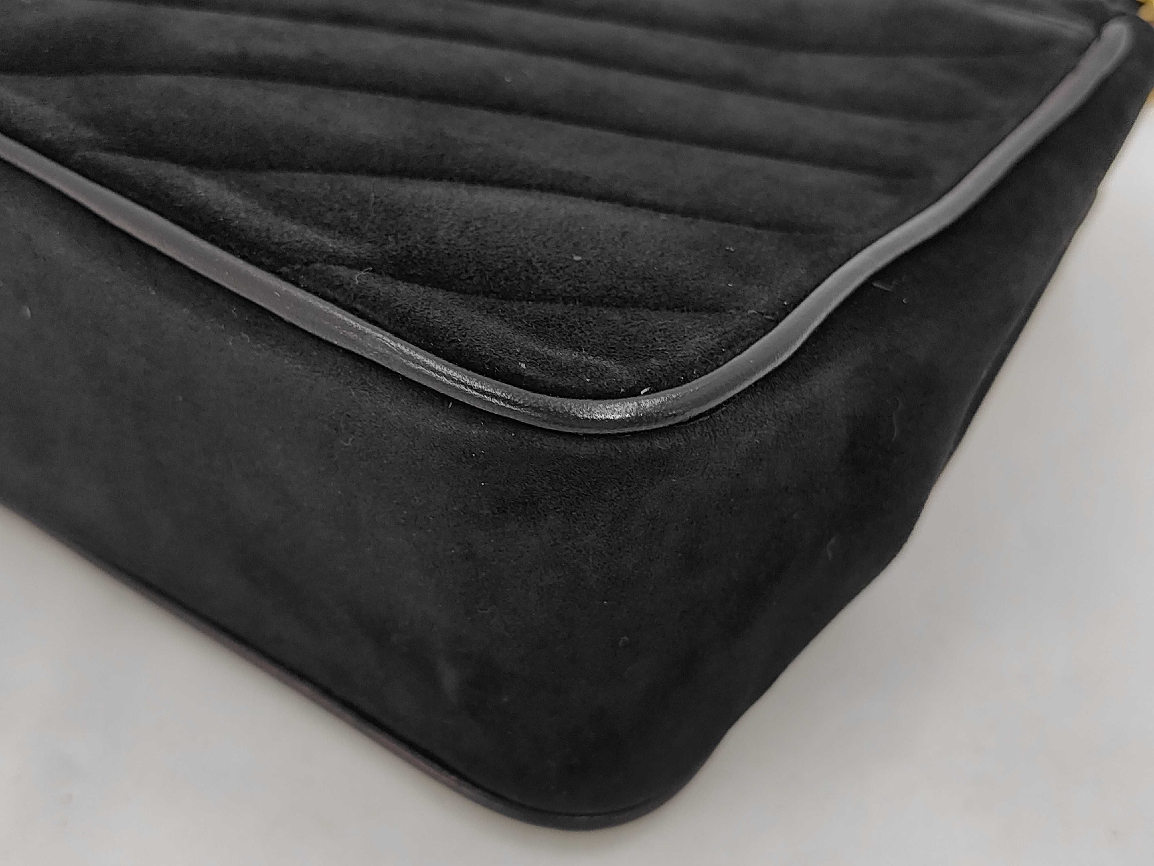 V-stitch shoulder bag — view 3