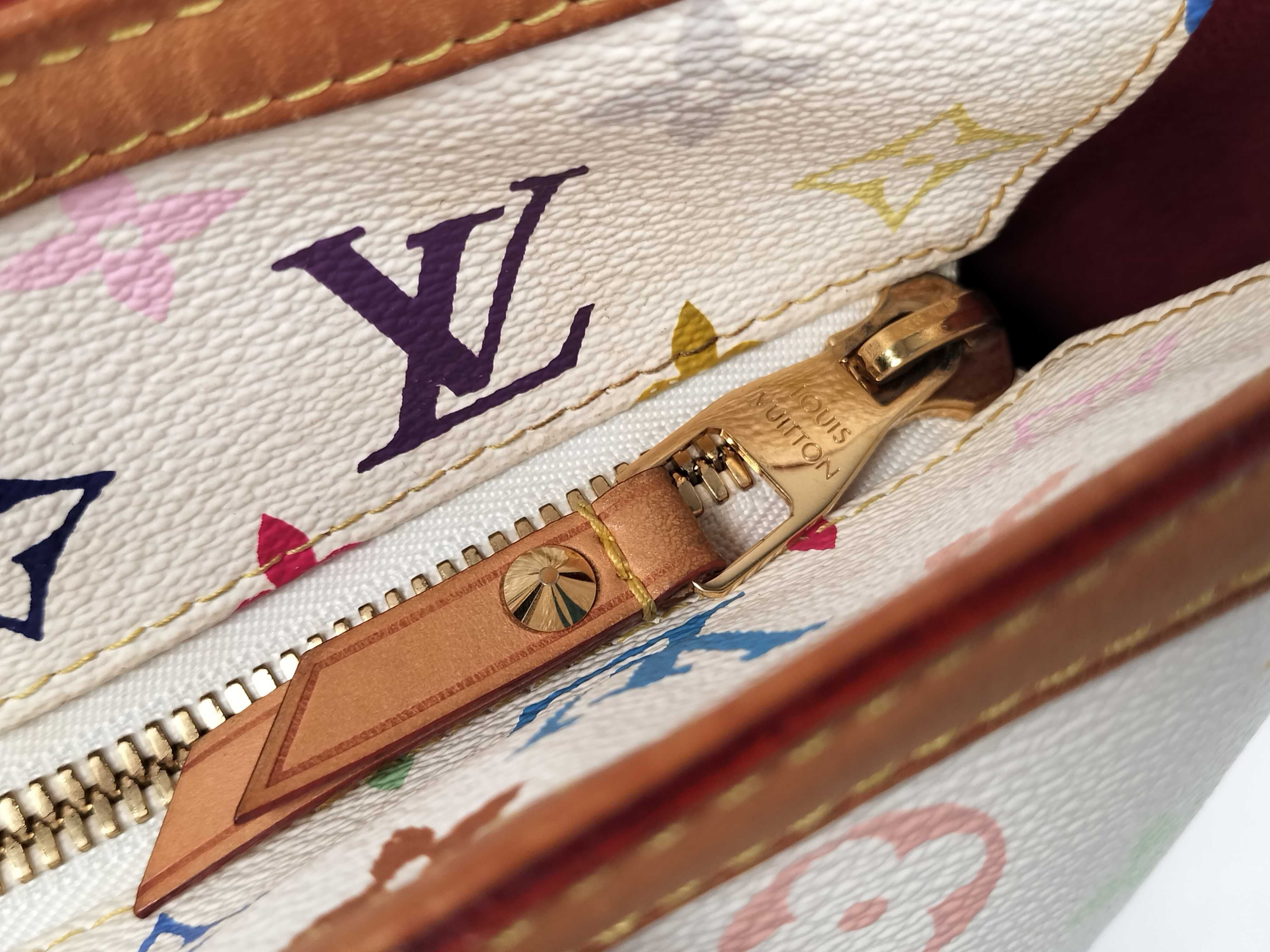 Monogram Multicolor Charlene GM Blanc M93214 Louis Vuitton Tote Bag — view 9