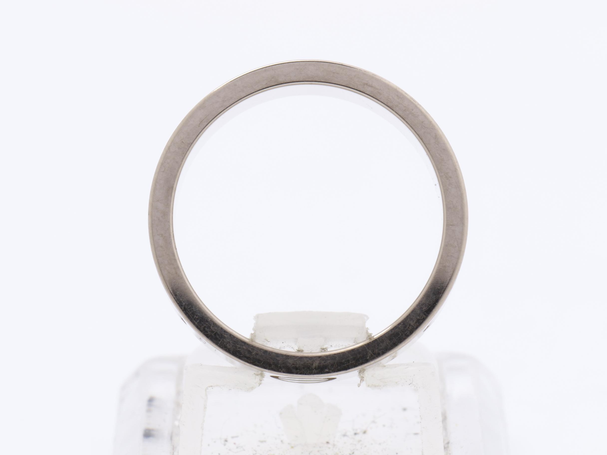Love Ring 750WG 7.0G #50 — view 5