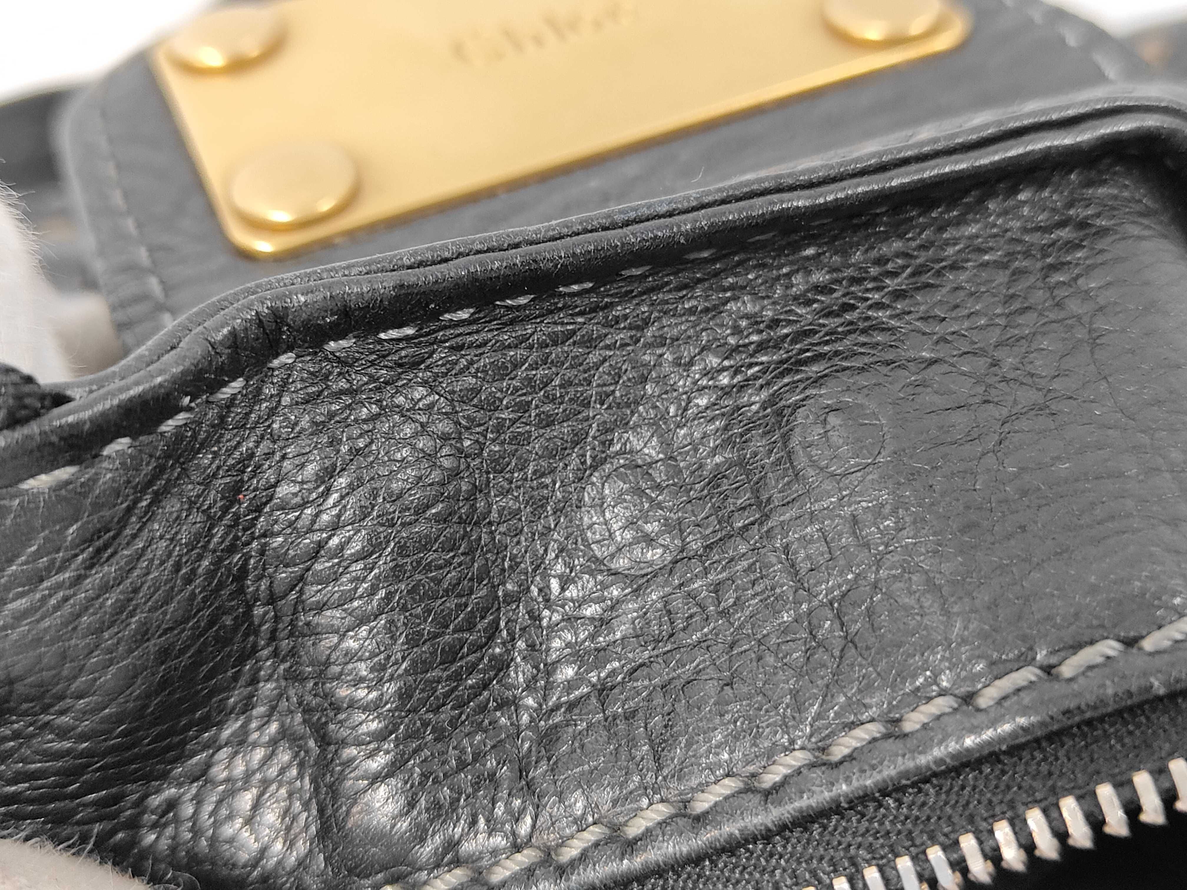 Paddington Leather Handbag, Black — view 9