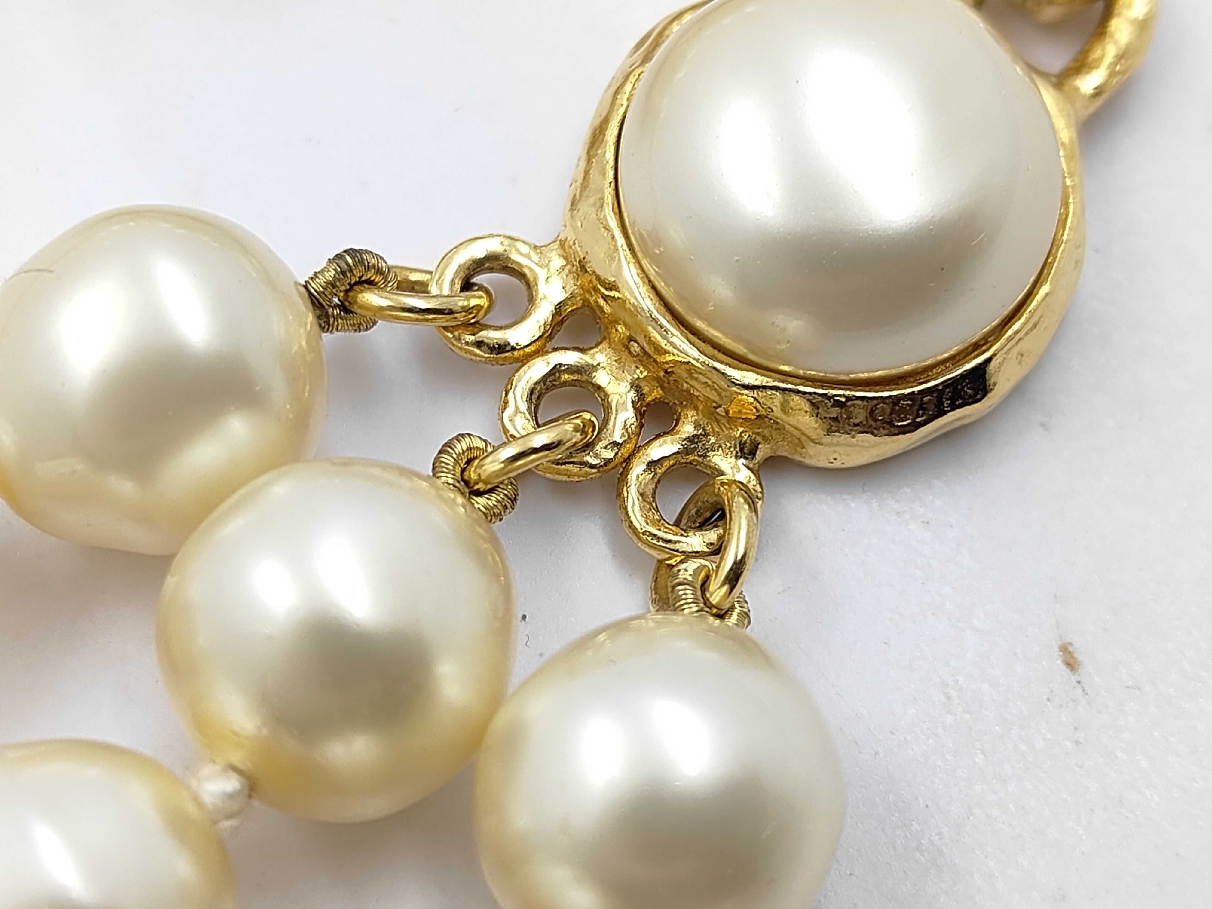 Triple Pearl Necklace — view 7