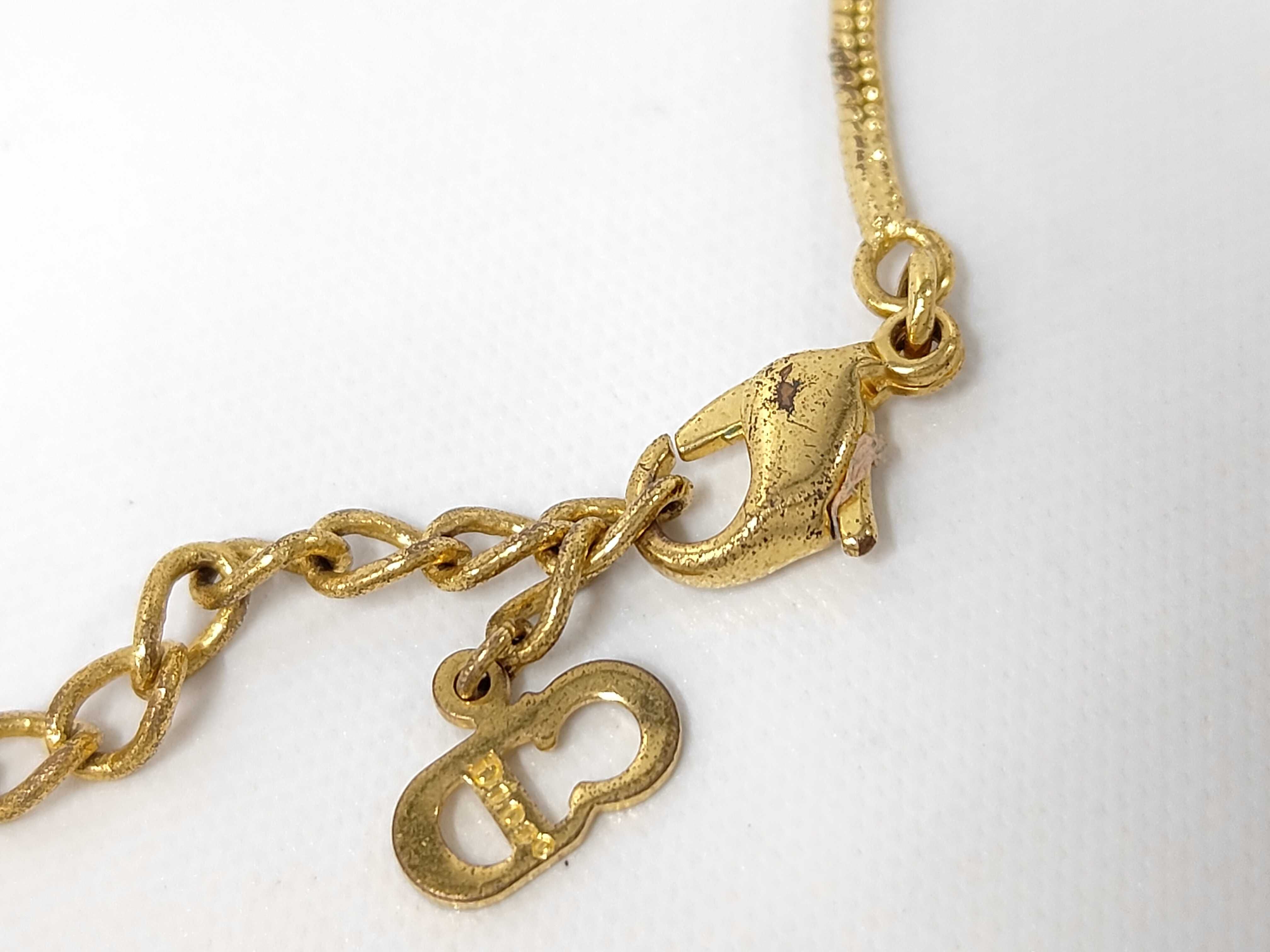 D-logo Gold NC Necklace — view 5