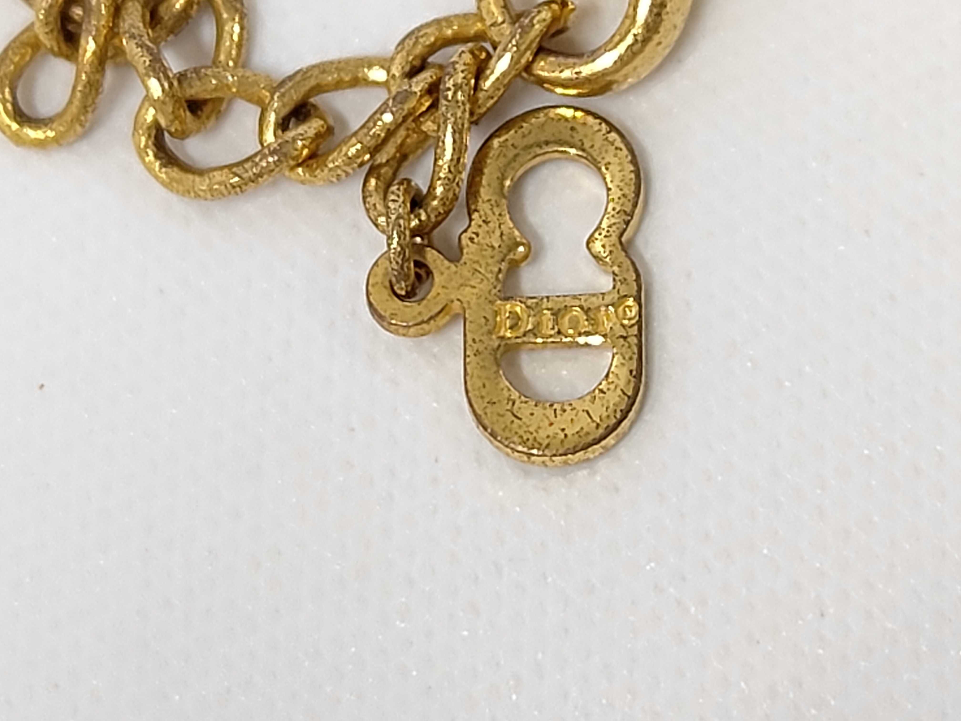 D-logo Gold NC Necklace — view 6