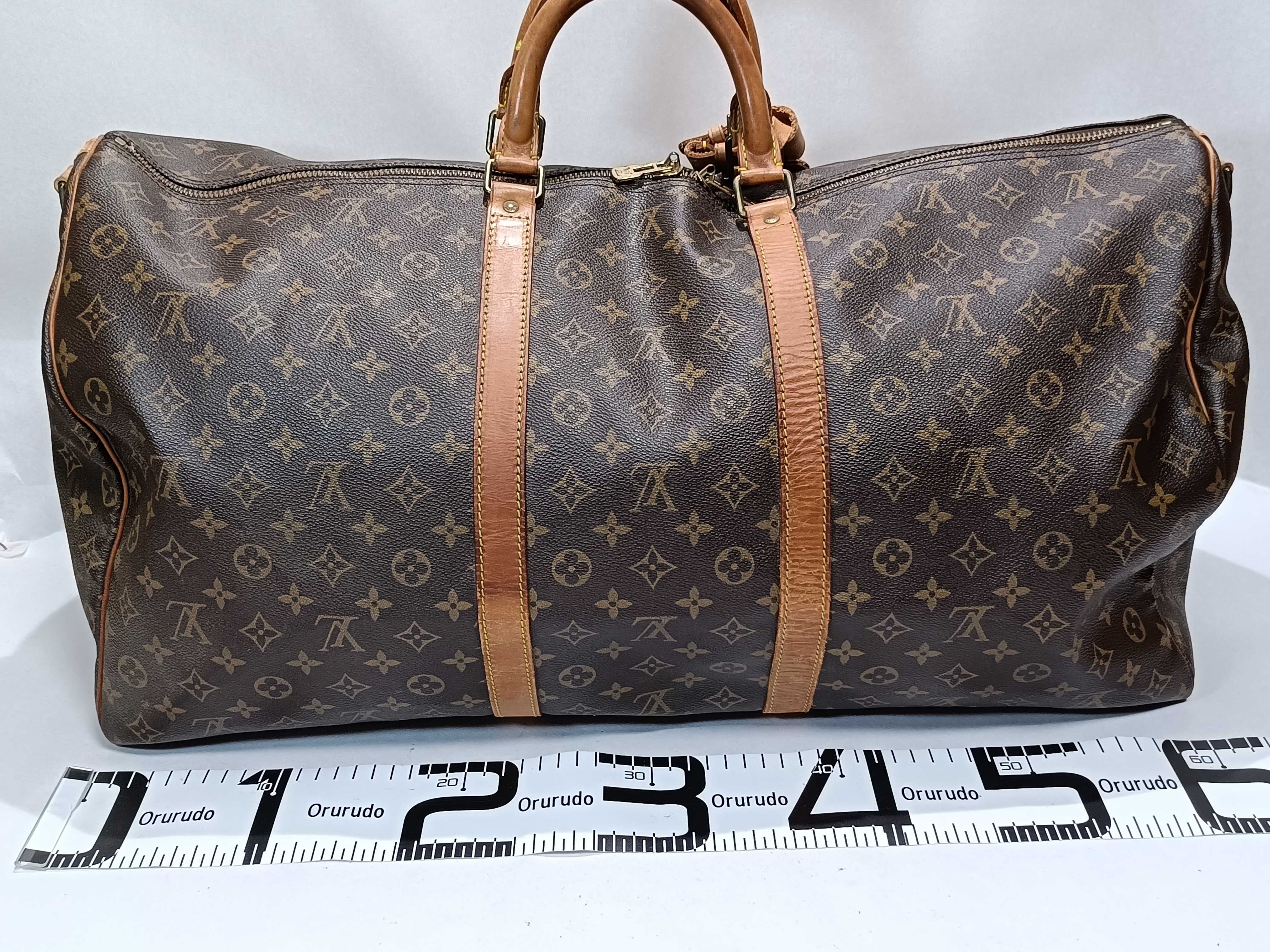 Monogram M41412 Keepall Bandoulière 60 Boston Bag — view 2
