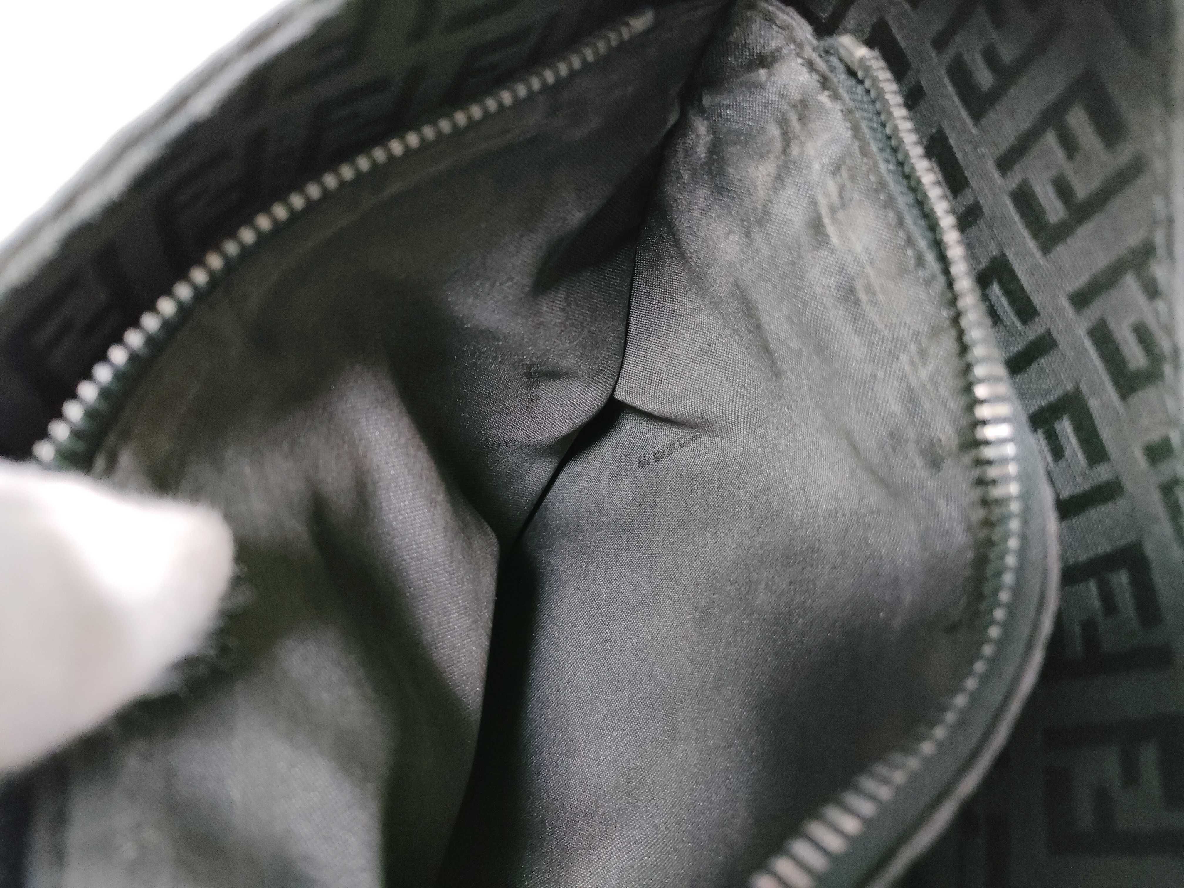Mamma Bucket Zucchino Black Shoulder Bag — view 11