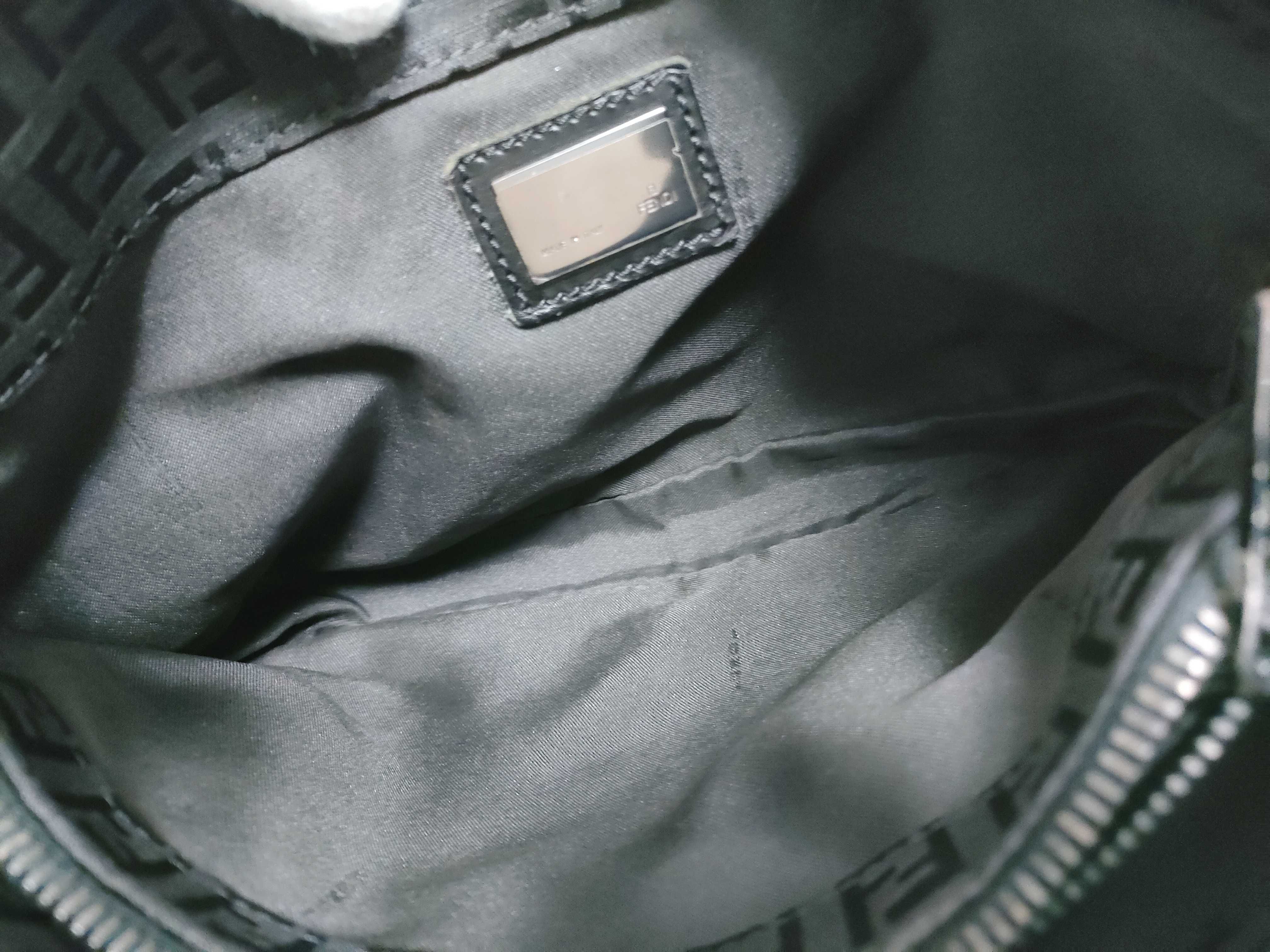 Mamma Bucket Zucchino Black Shoulder Bag — view 13