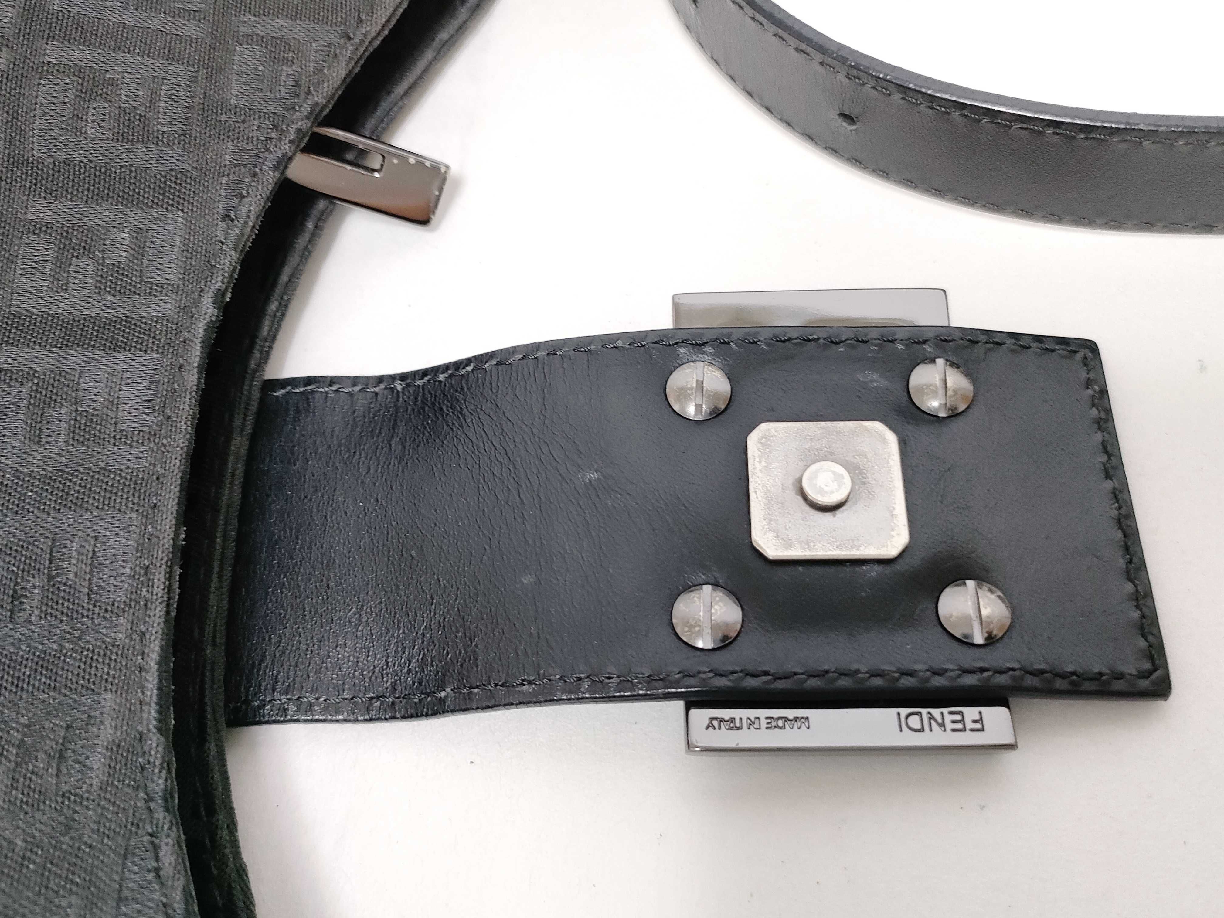 Mamma Bucket Zucchino Black Shoulder Bag — view 8