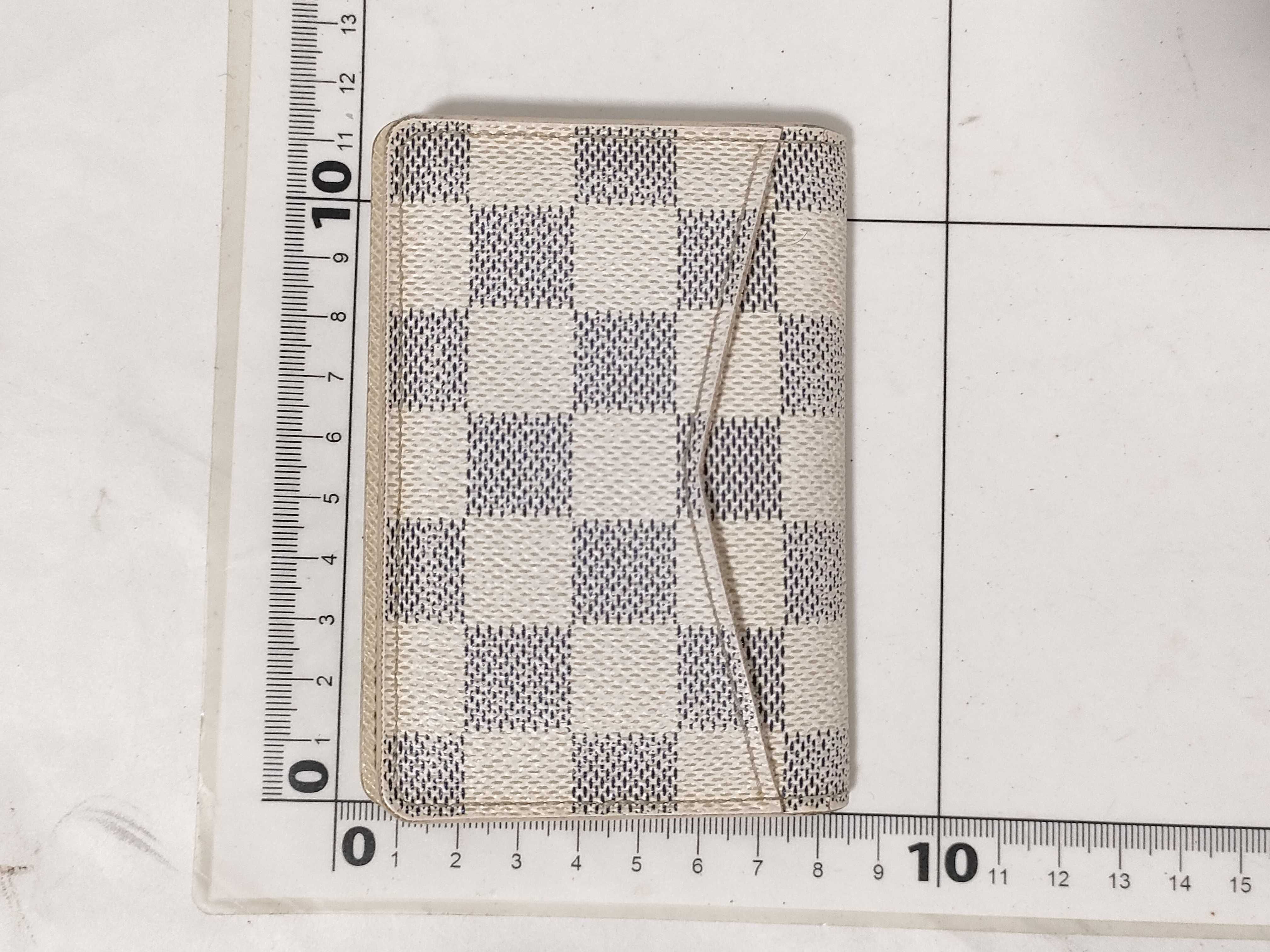 Damier Azur Damier Enveloppe Carte de Visite Business Card Holder N61 Card Case — view 2