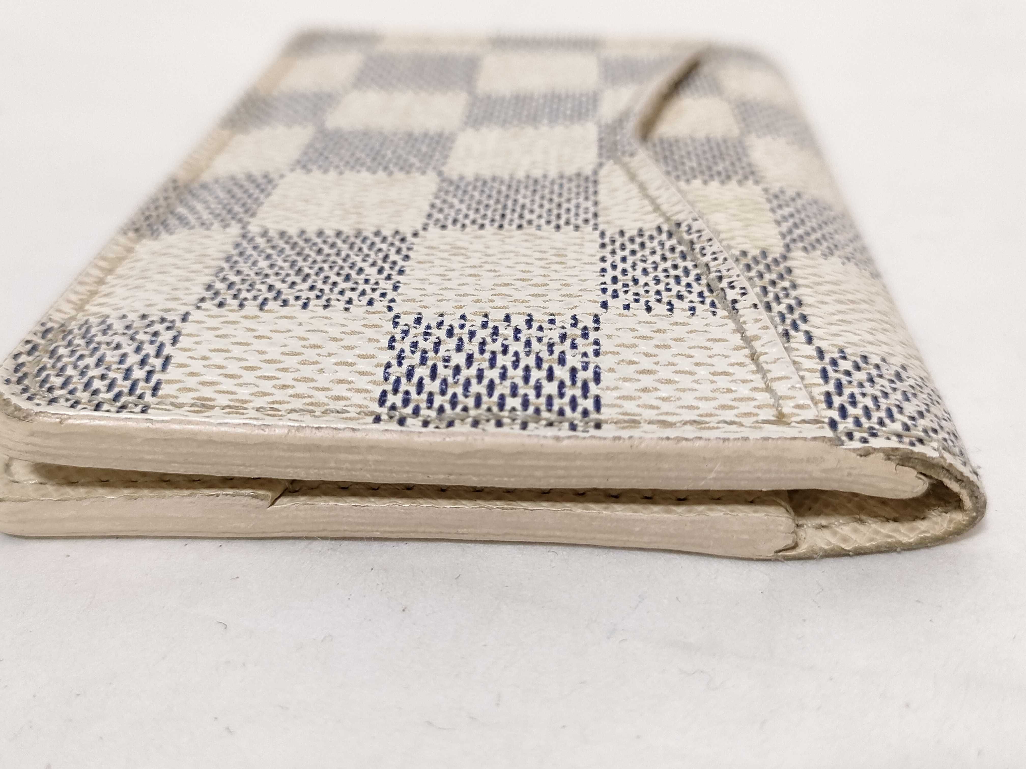 Damier Azur Damier Enveloppe Carte de Visite Business Card Holder N61 Card Case — view 4