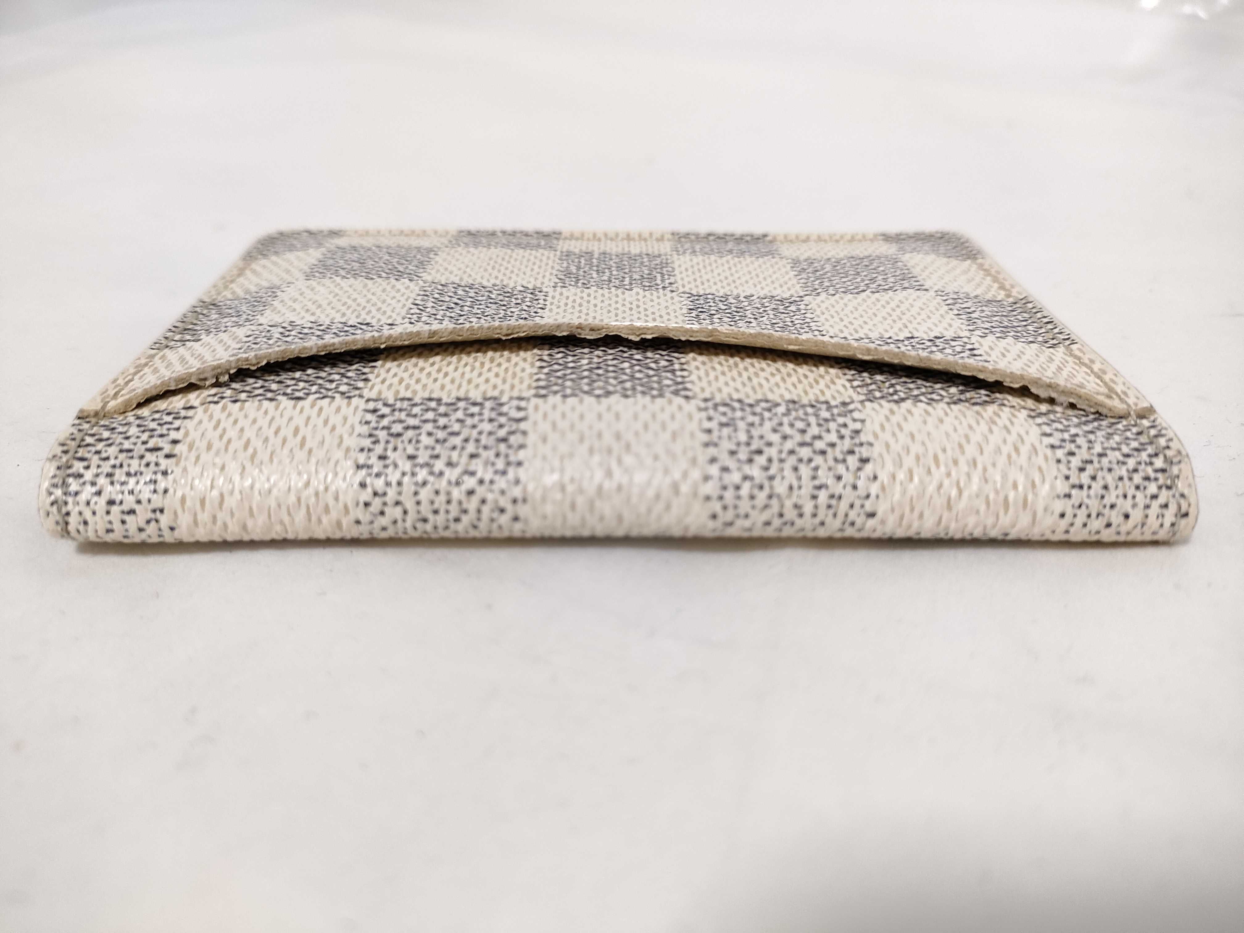 Damier Azur Damier Enveloppe Carte de Visite Business Card Holder N61 Card Case — view 5