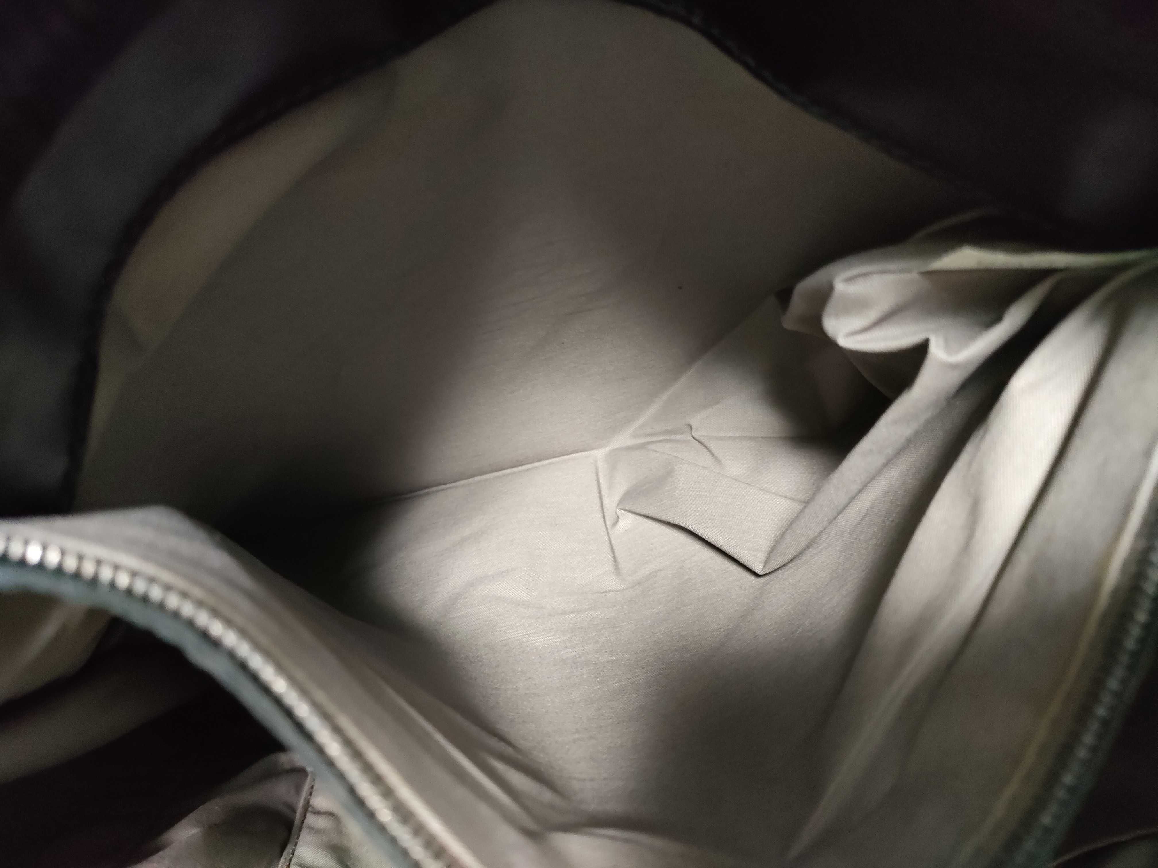Intrecciato Leather Business Bag, Black Tote Bag — view 12
