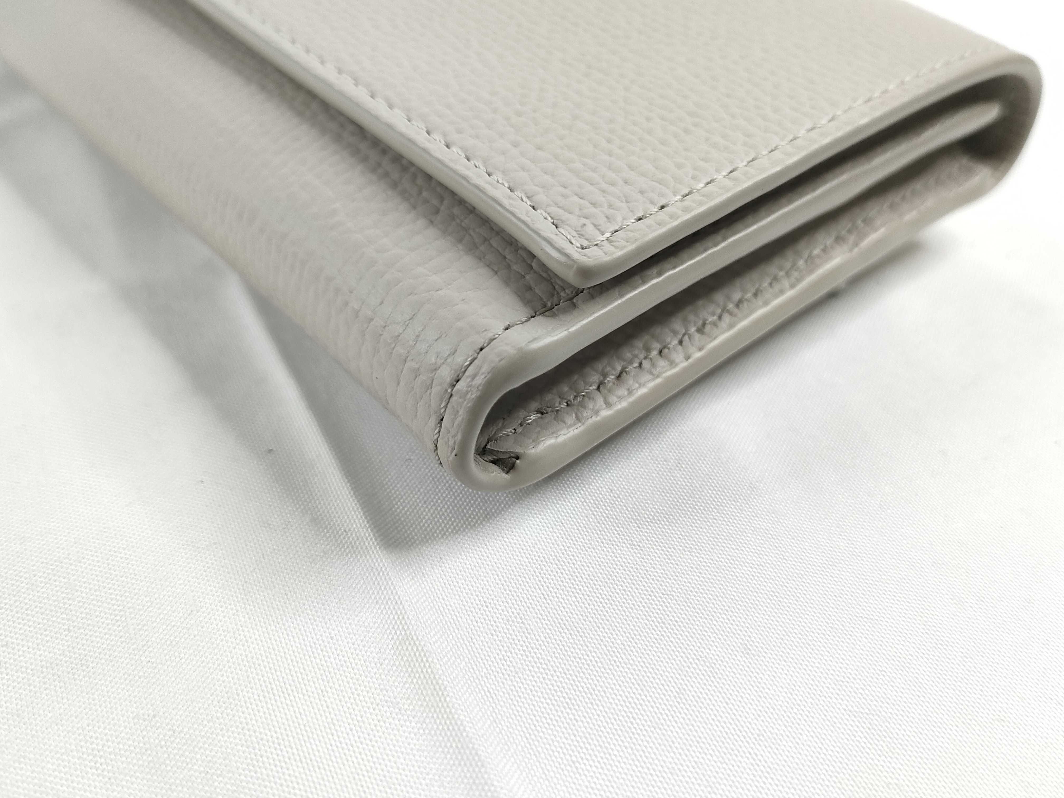Leather Anagram Long Wallet — view 3