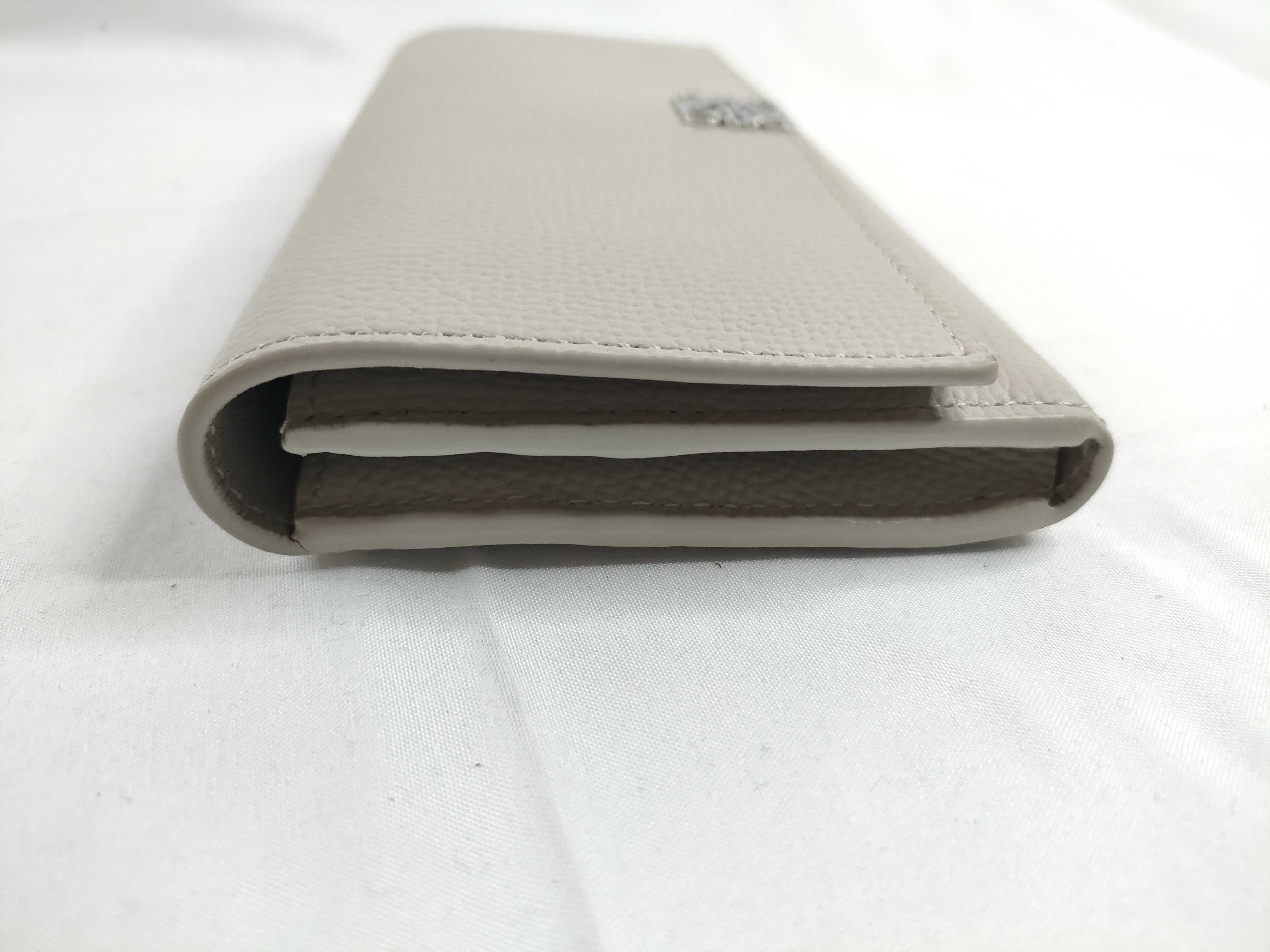 Leather Anagram Long Wallet — view 5