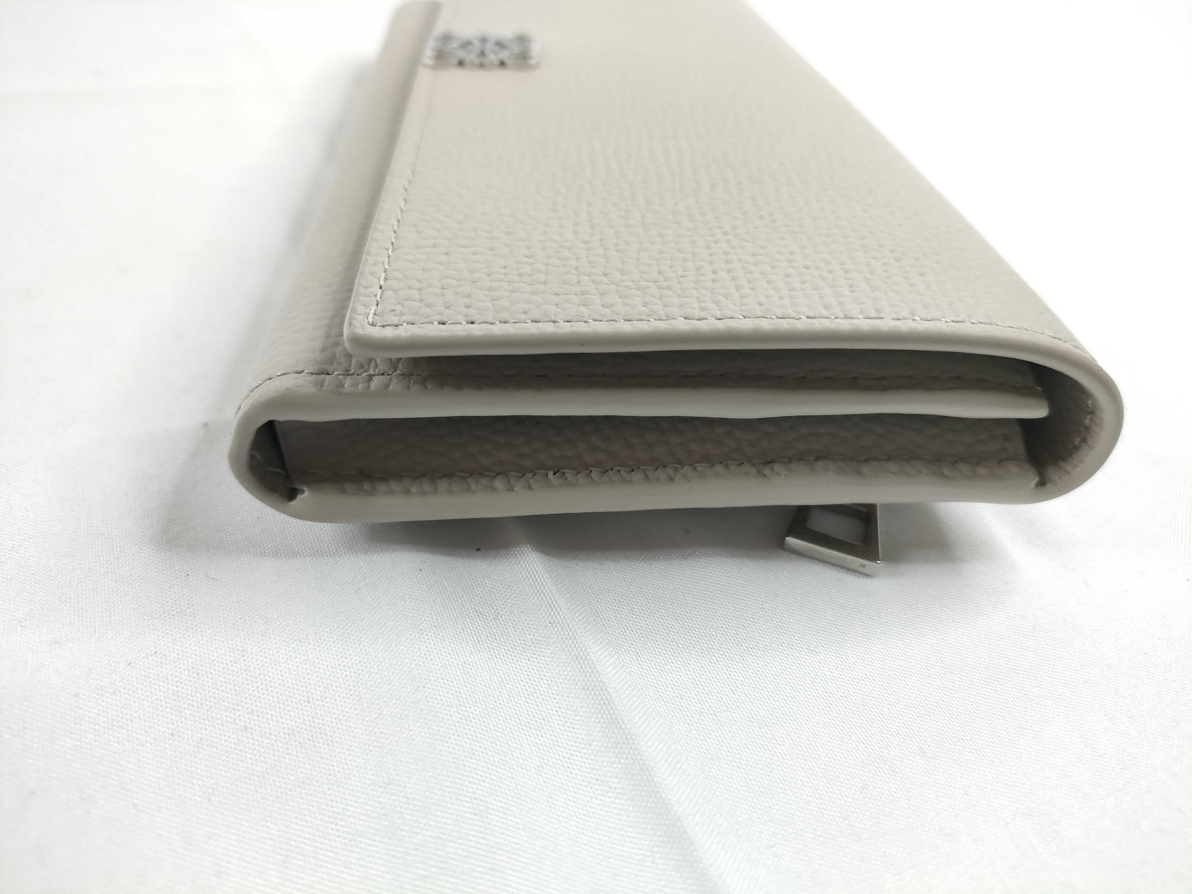 Leather Anagram Long Wallet — view 7