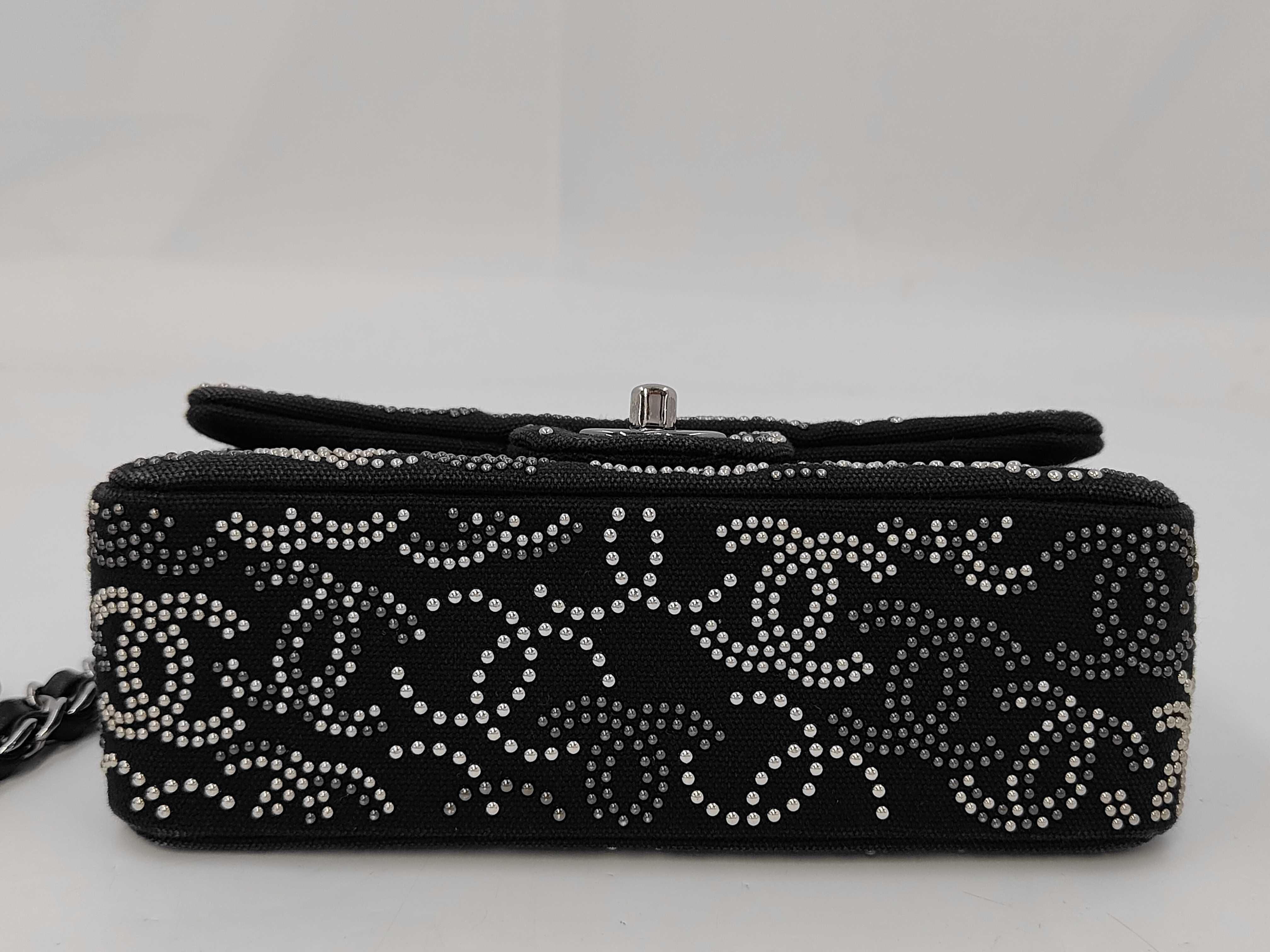 Coco Stud Chain Shoulder Bag — view 4