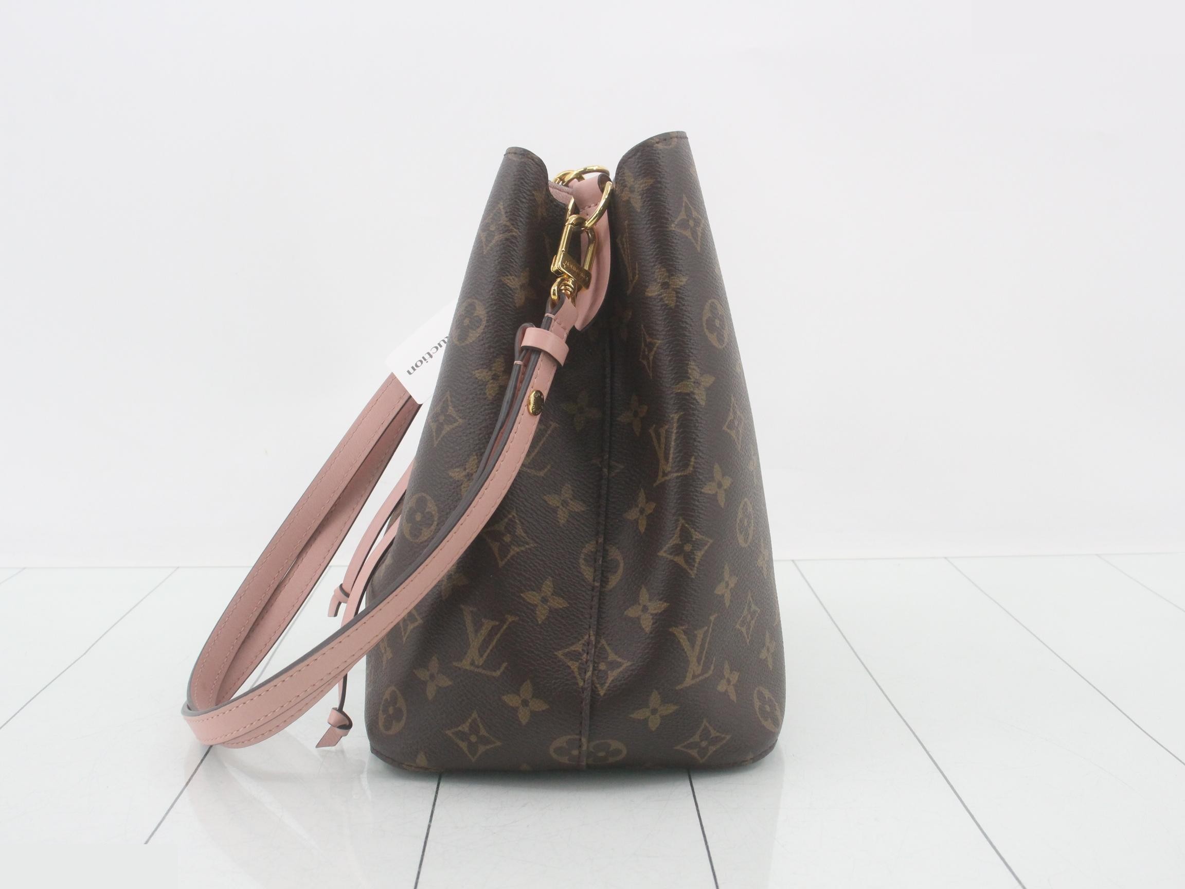 Monogram NeoNoe Rose Poudre Shoulder Bag — view 3