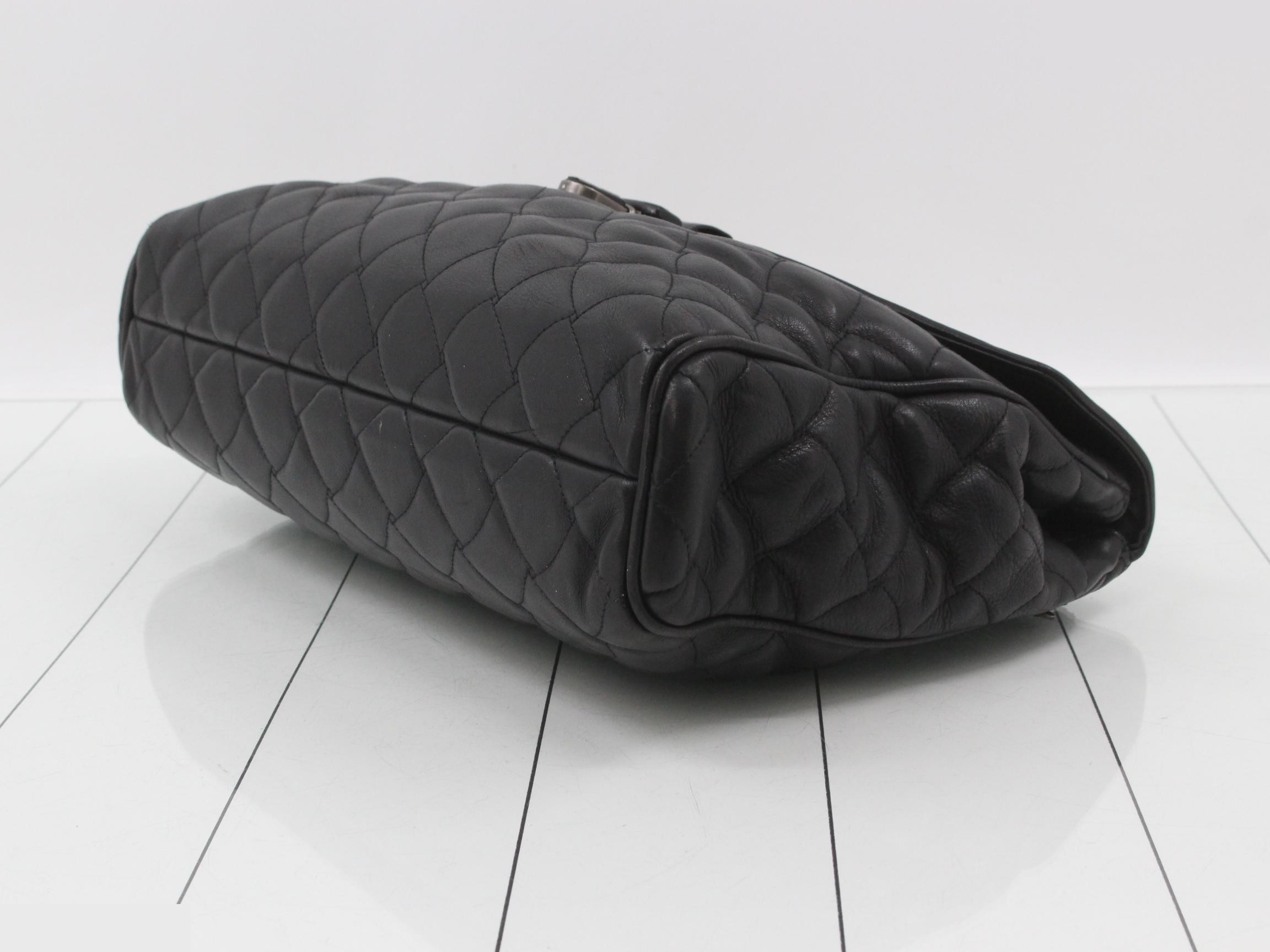 Intrecciato business bag/briefcase/quilted fabric — view 6