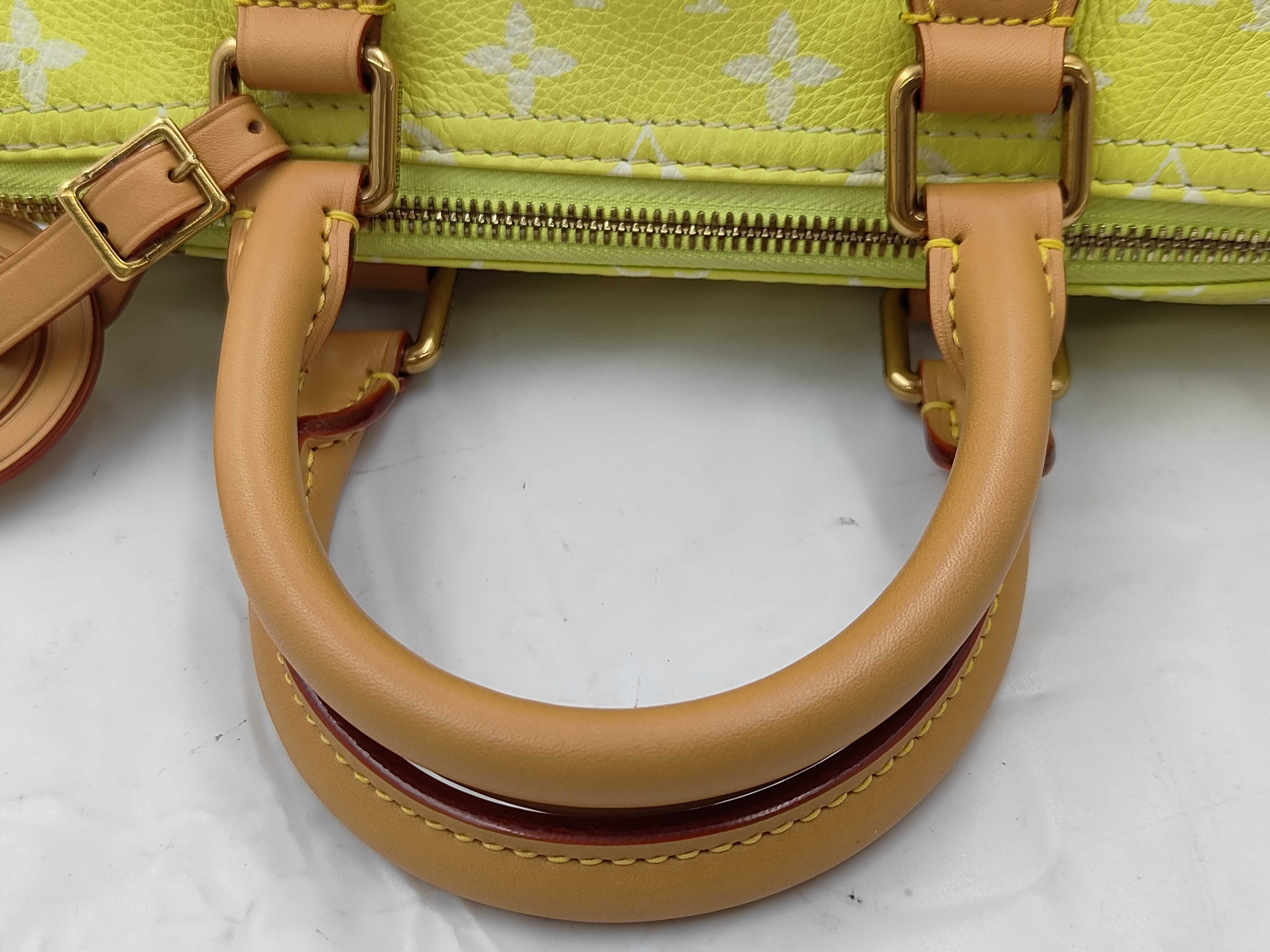 M13902 Speedy P9 Bandoulière 25 Lemonade Yellow RFID Verified Handbag — view 3