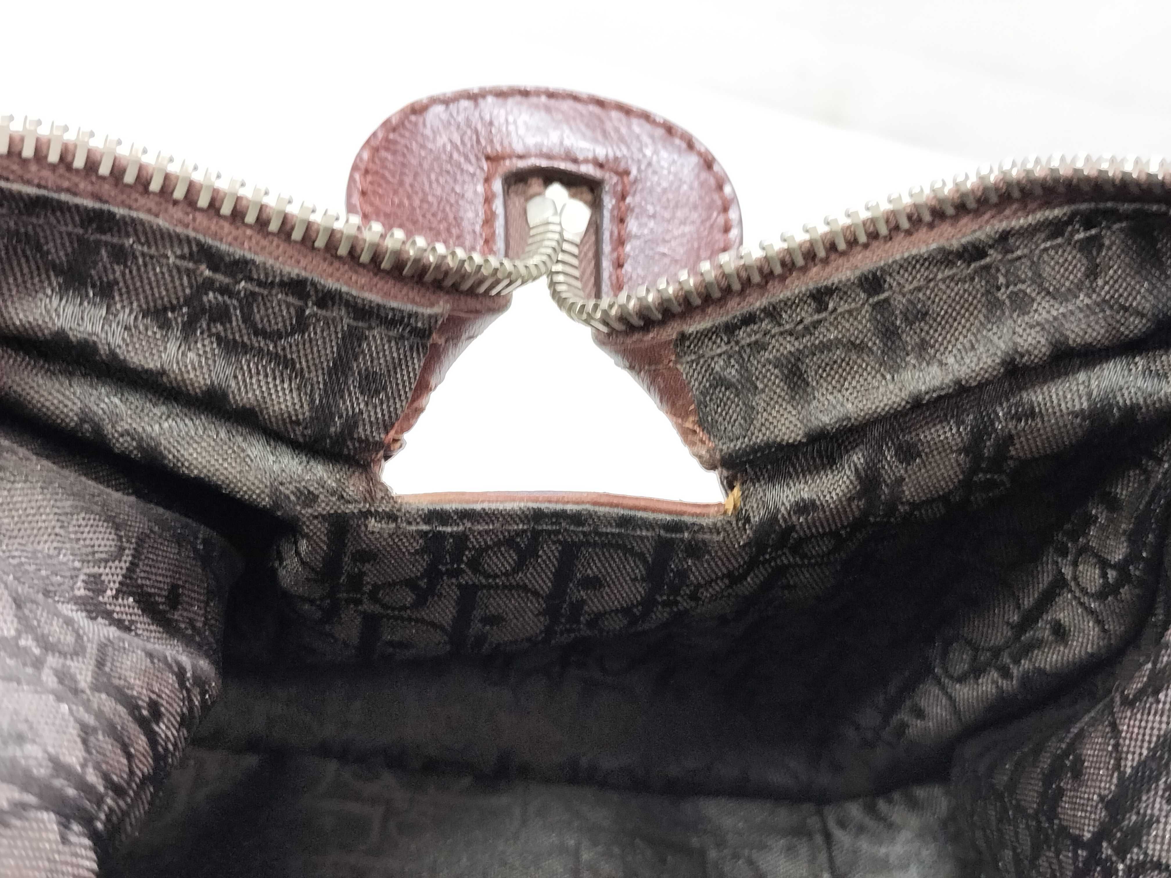 FR-Christian Leather Handbag Brown — view 13
