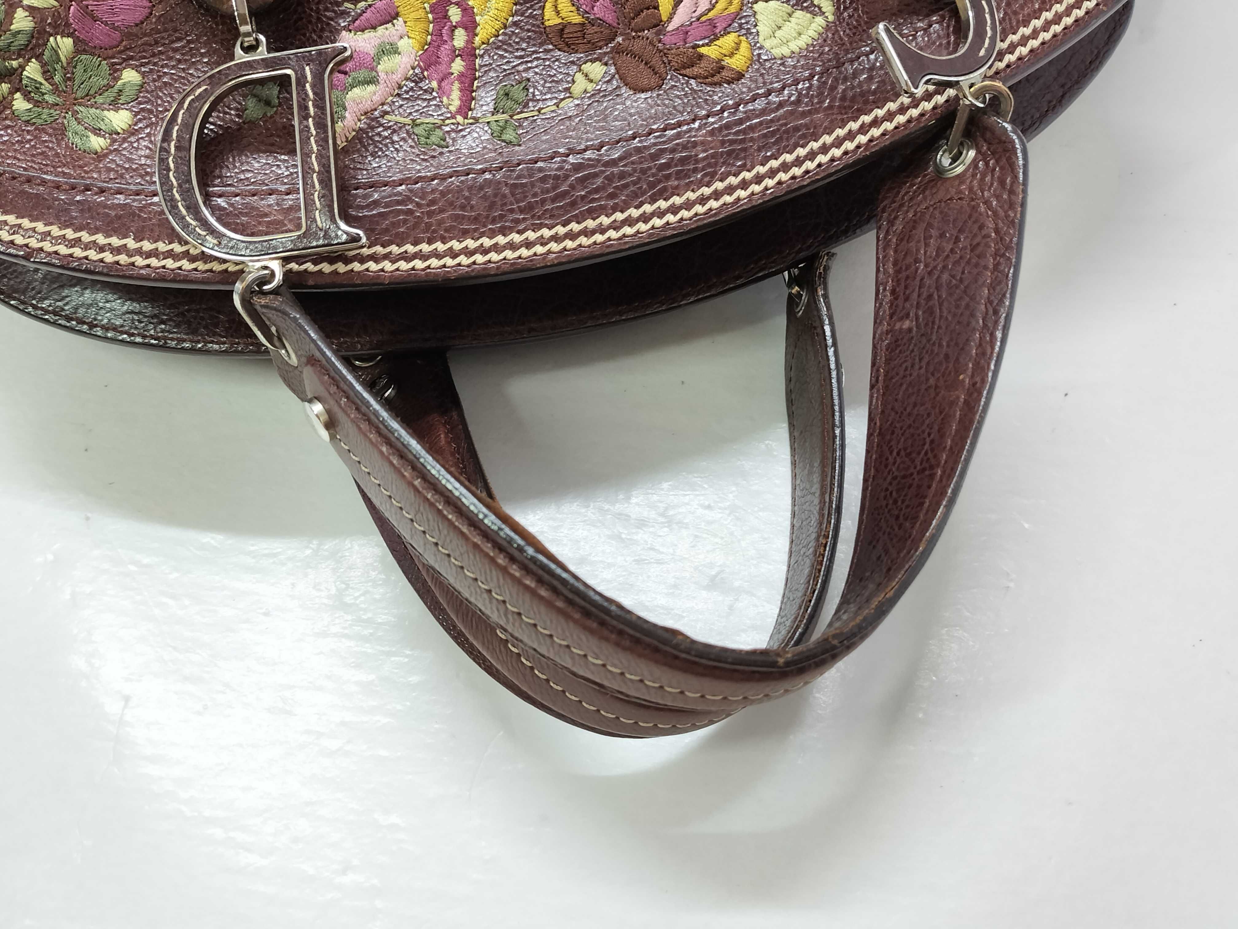 FR-Christian Leather Handbag Brown — view 3