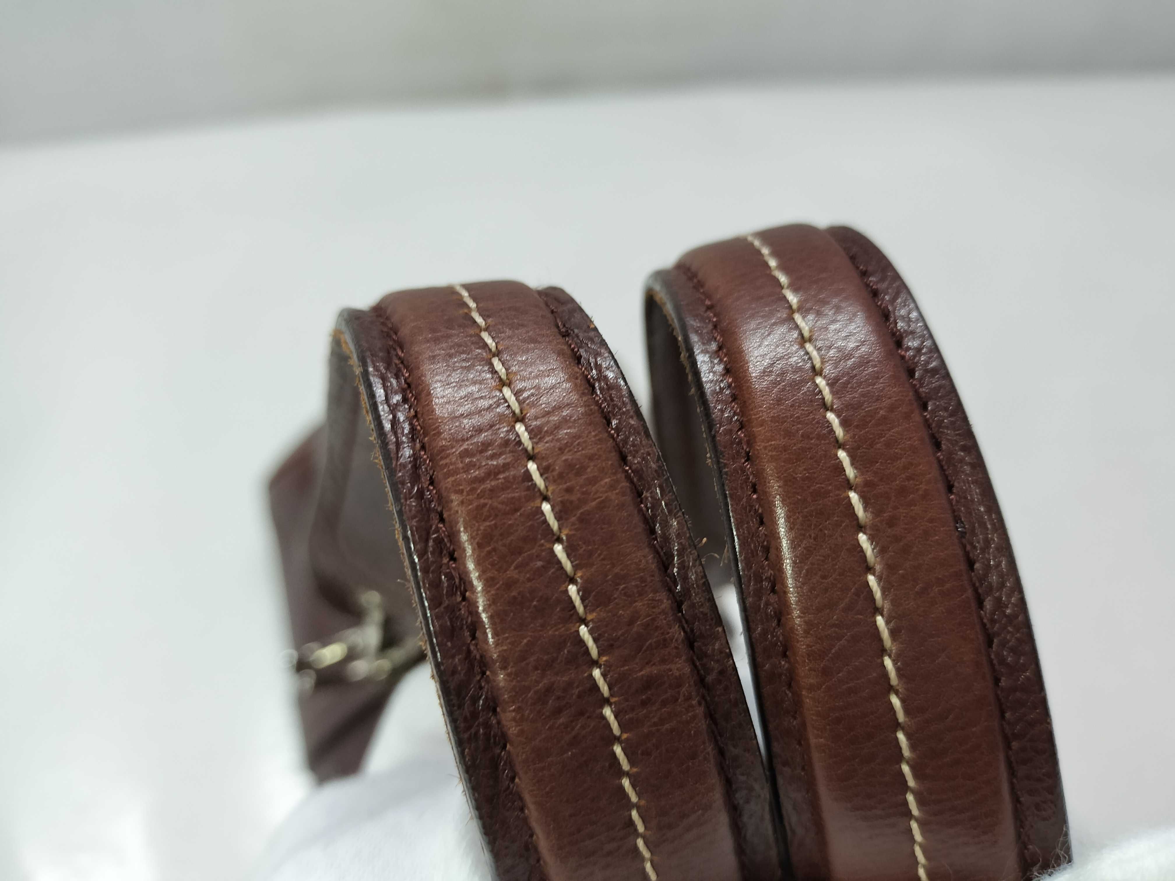 FR-Christian Leather Handbag Brown — view 4