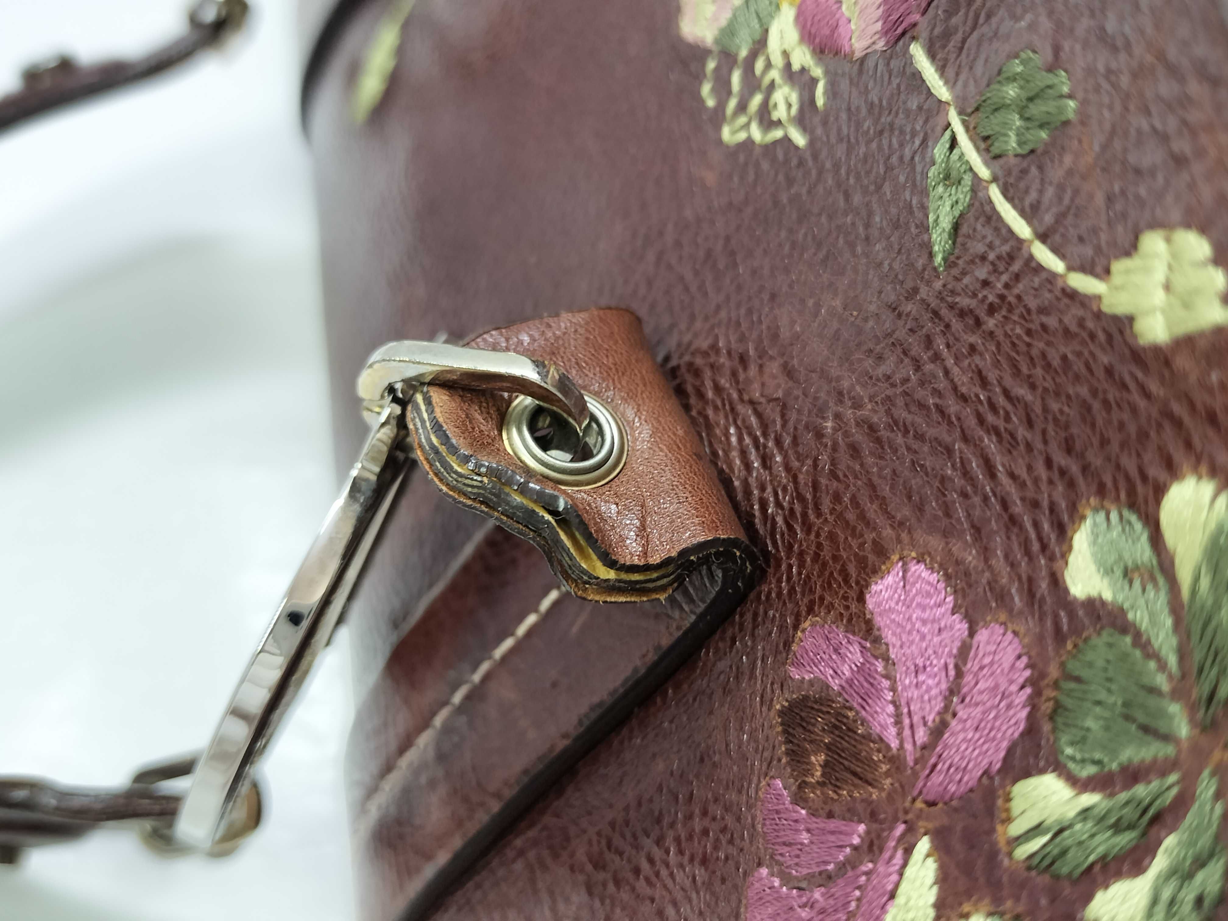 FR-Christian Leather Handbag Brown — view 5