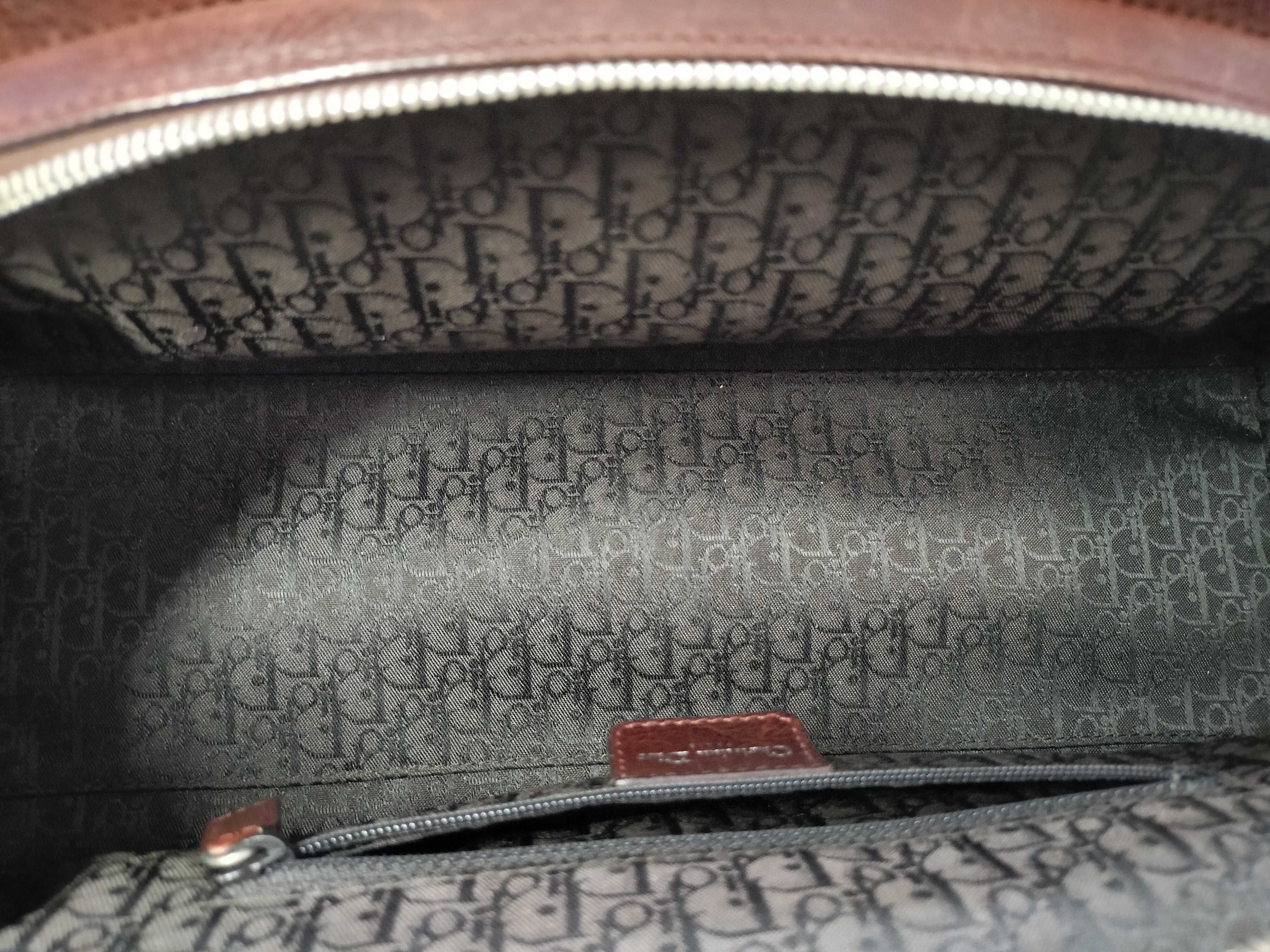 FR-Christian Leather Handbag Brown — view 8