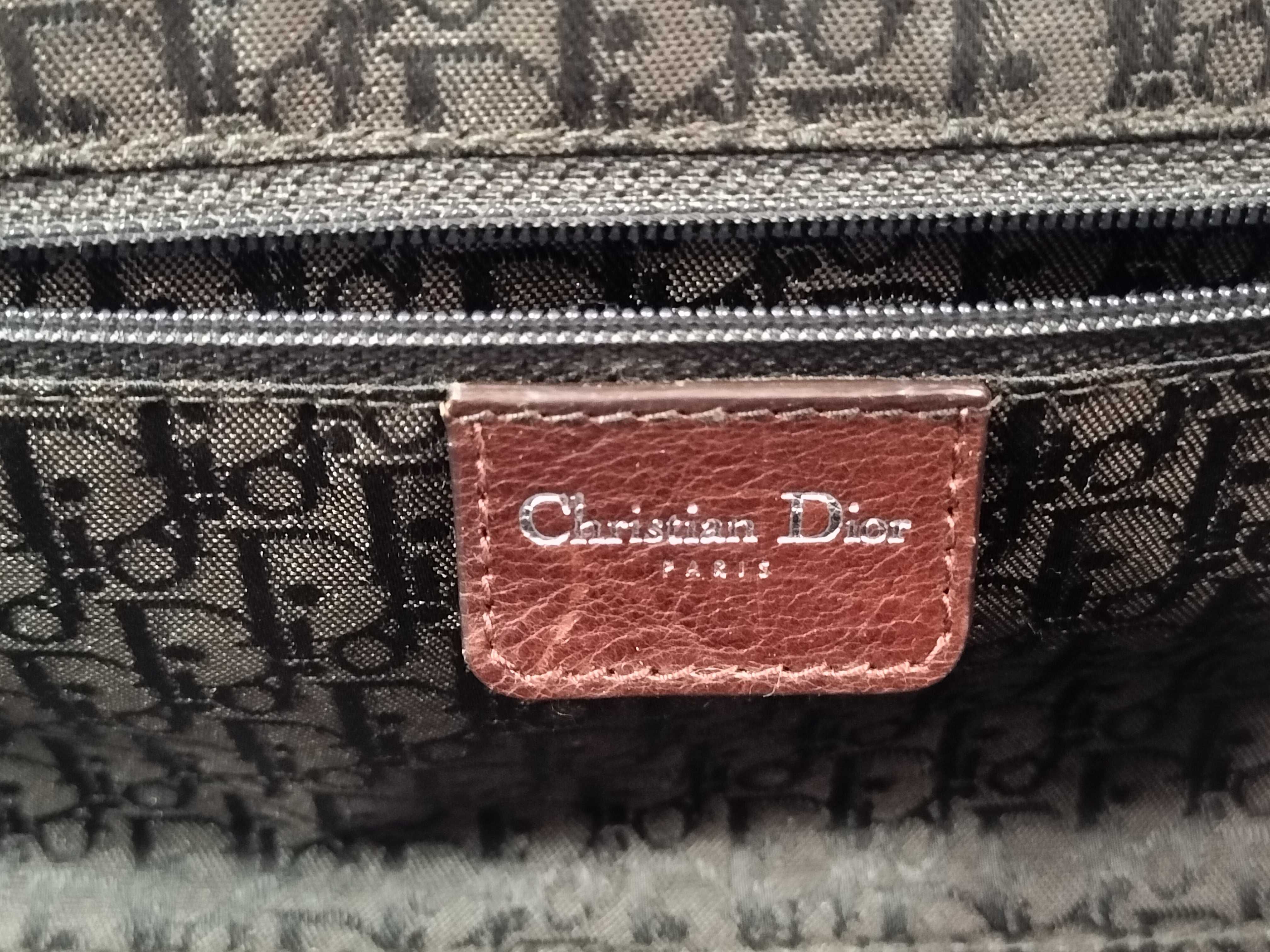 FR-Christian Leather Handbag Brown — view 9