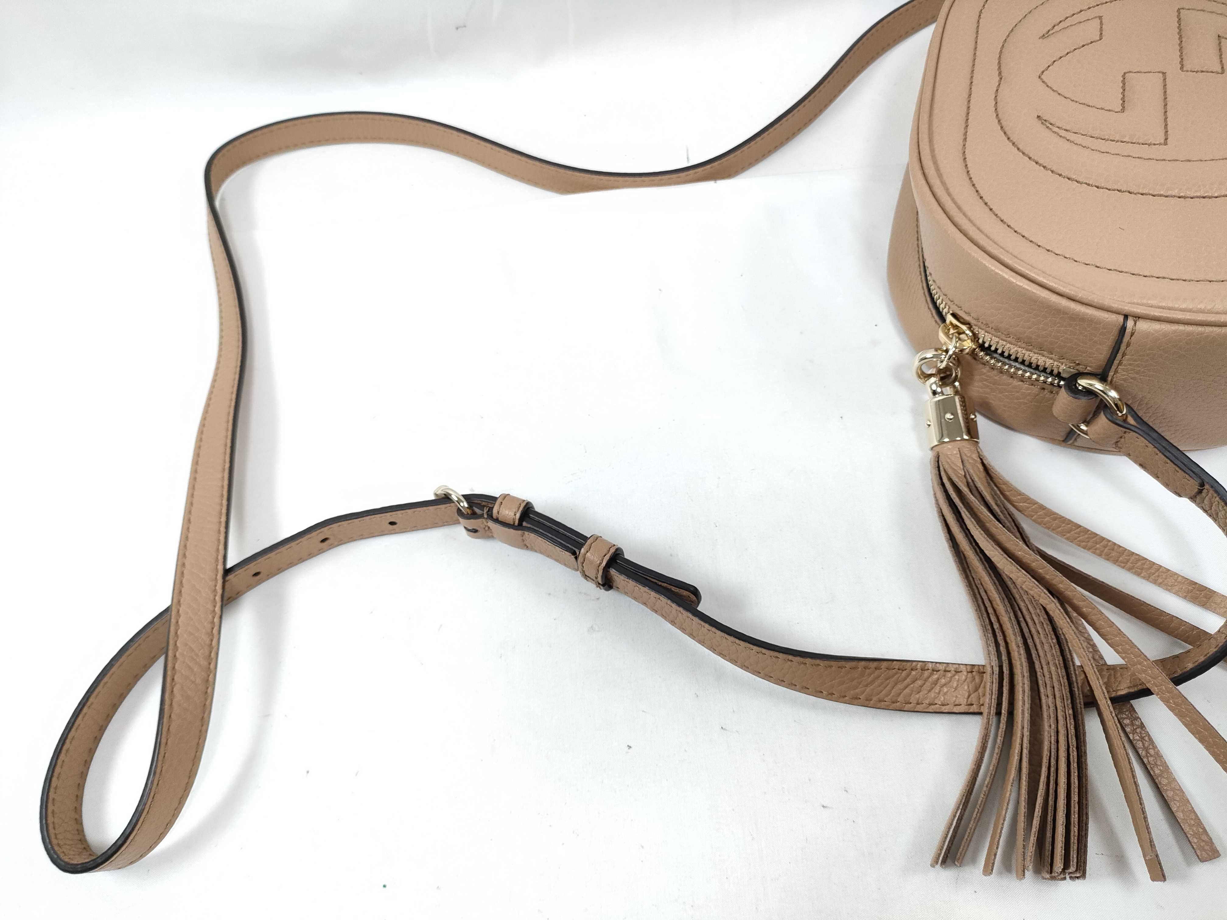 Soho Shoulder Bag, Beige, 747779 (Shoulder Bag) — view 7