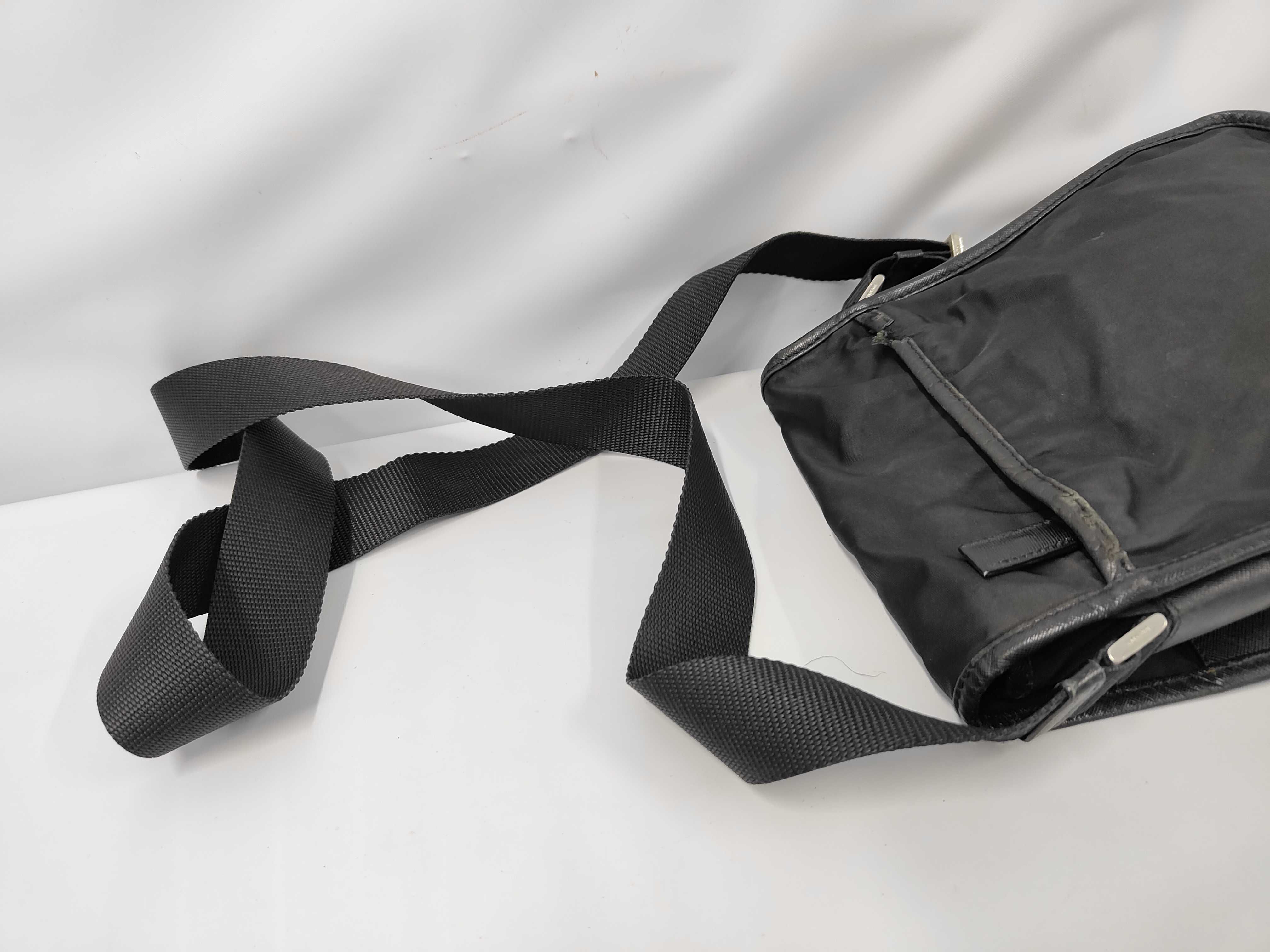 Logo Nylon Shoulder Bag White Tag 8 Shoulder Bag — view 5