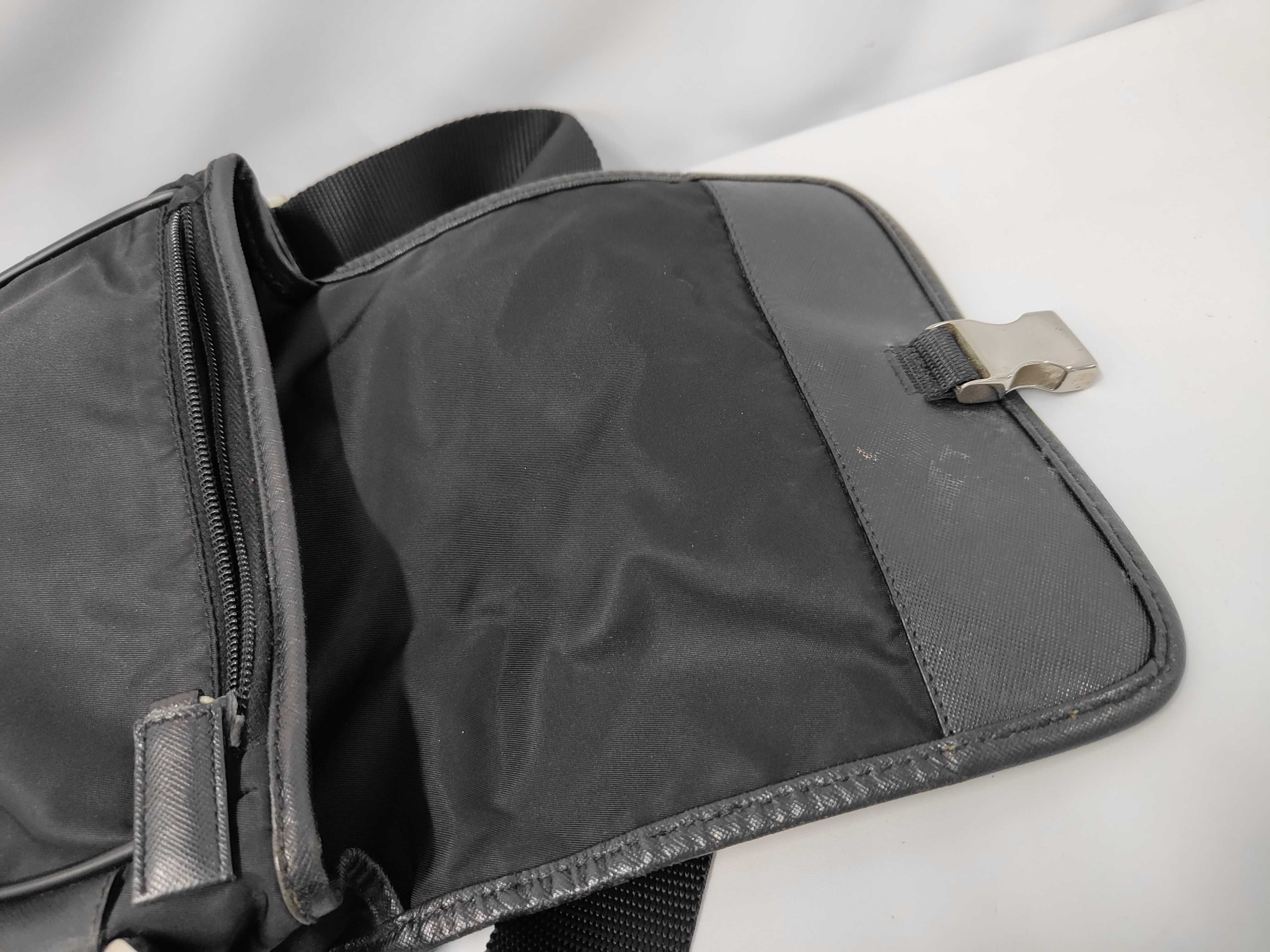 Logo Nylon Shoulder Bag White Tag 8 Shoulder Bag — view 8