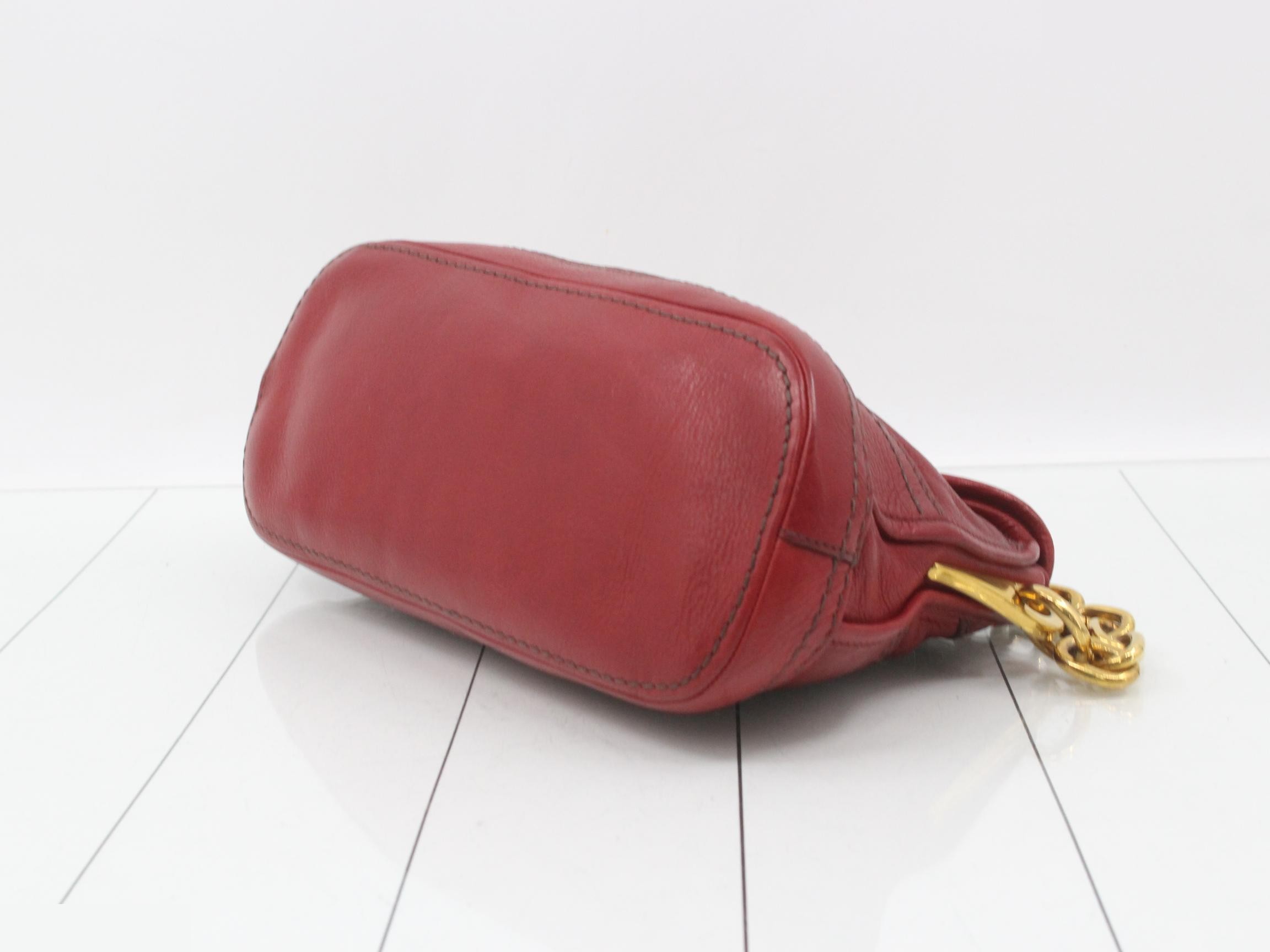 Chain lock shoulder bag — view 6