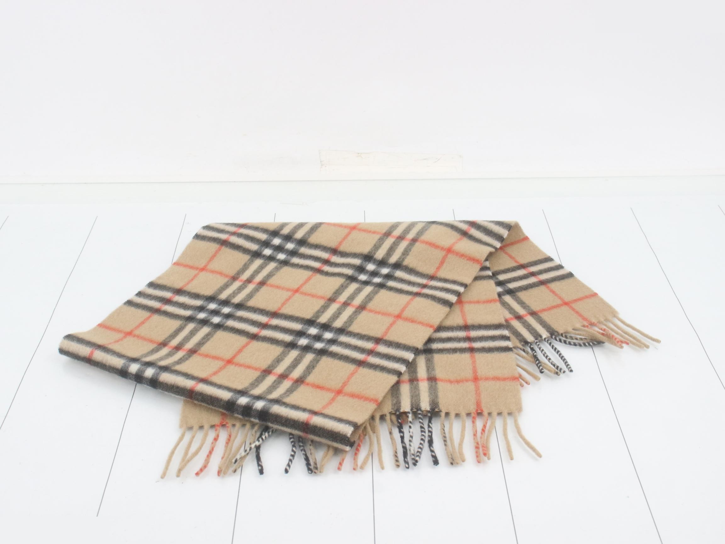 Nova Check 100% Wool Scarf — view 3