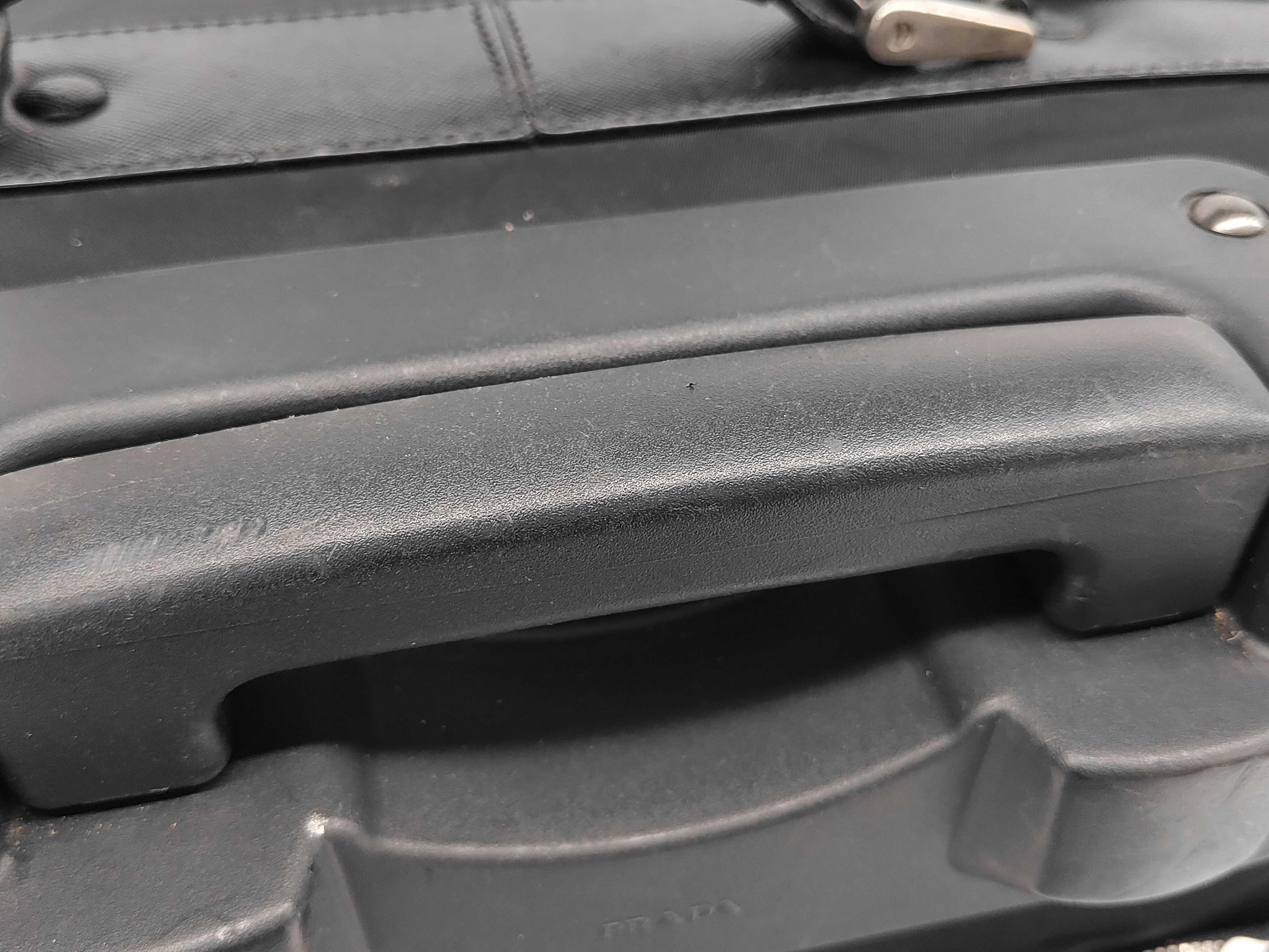 Carry Case Saffiano Leather Black Bag — view 3