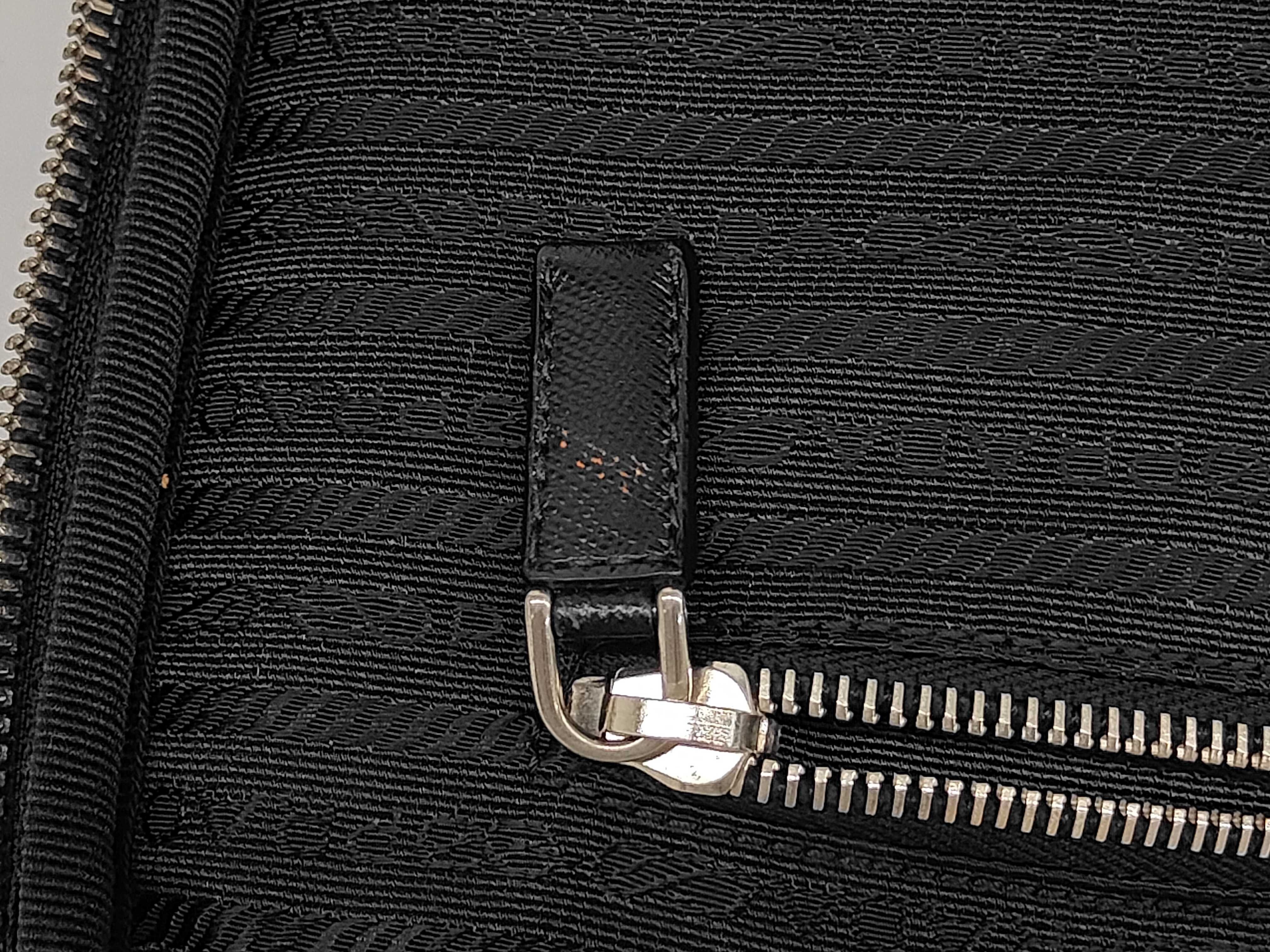 Carry Case Saffiano Leather Black Bag — view 9