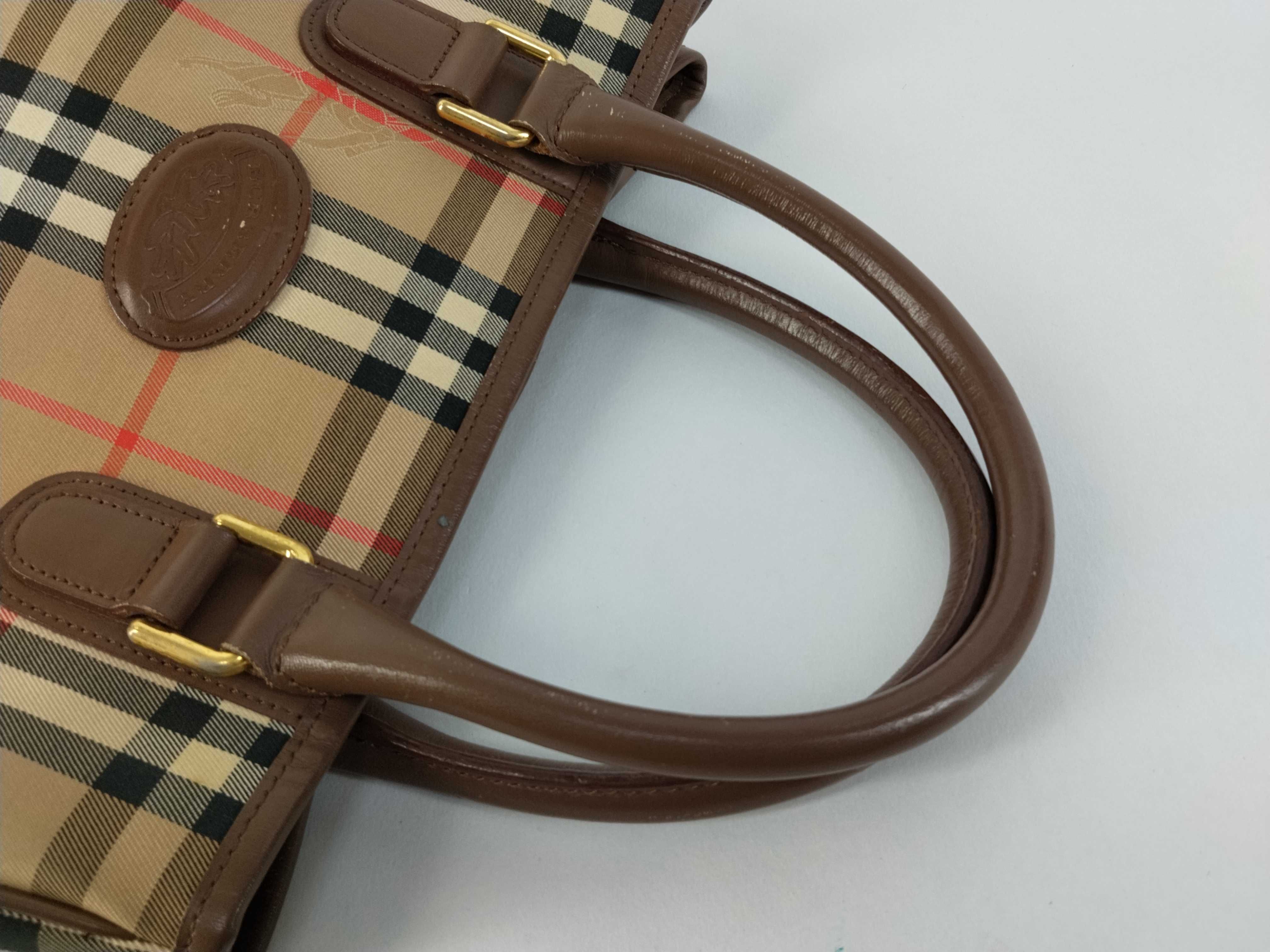 bag, Burberry Nova Check handbag, beige. — view 3