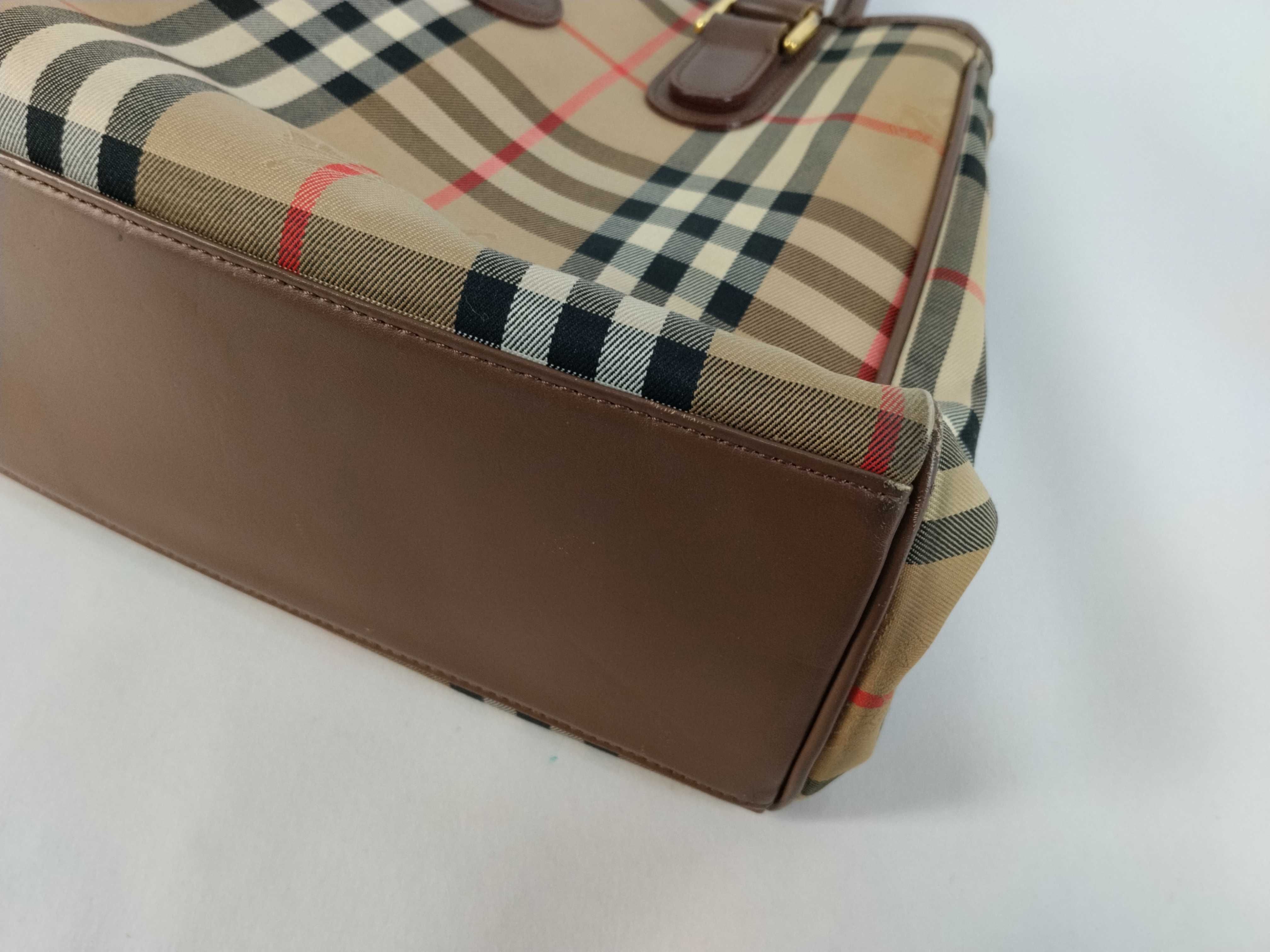 bag, Burberry Nova Check handbag, beige. — view 6
