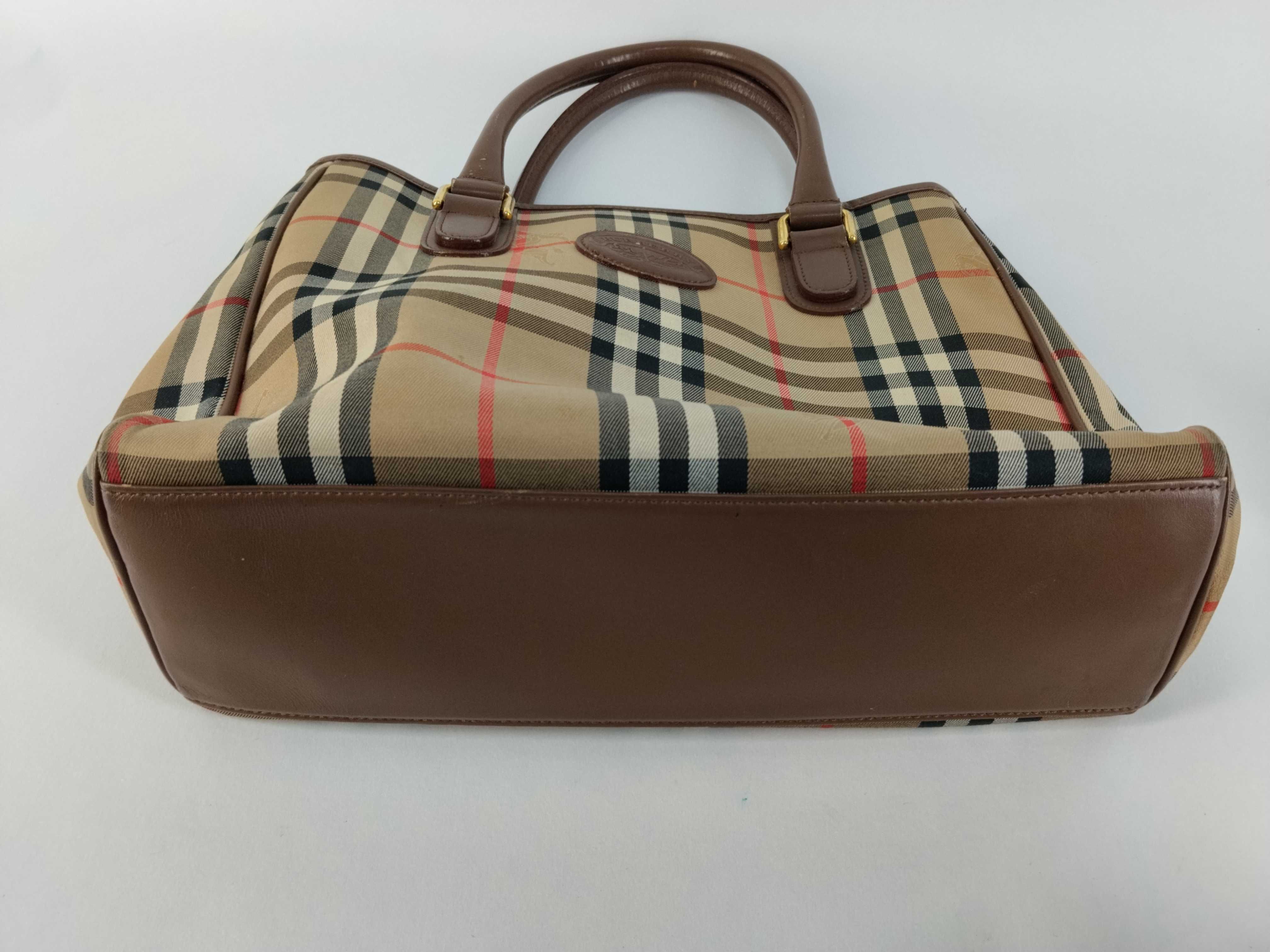 bag, Burberry Nova Check handbag, beige. — view 7