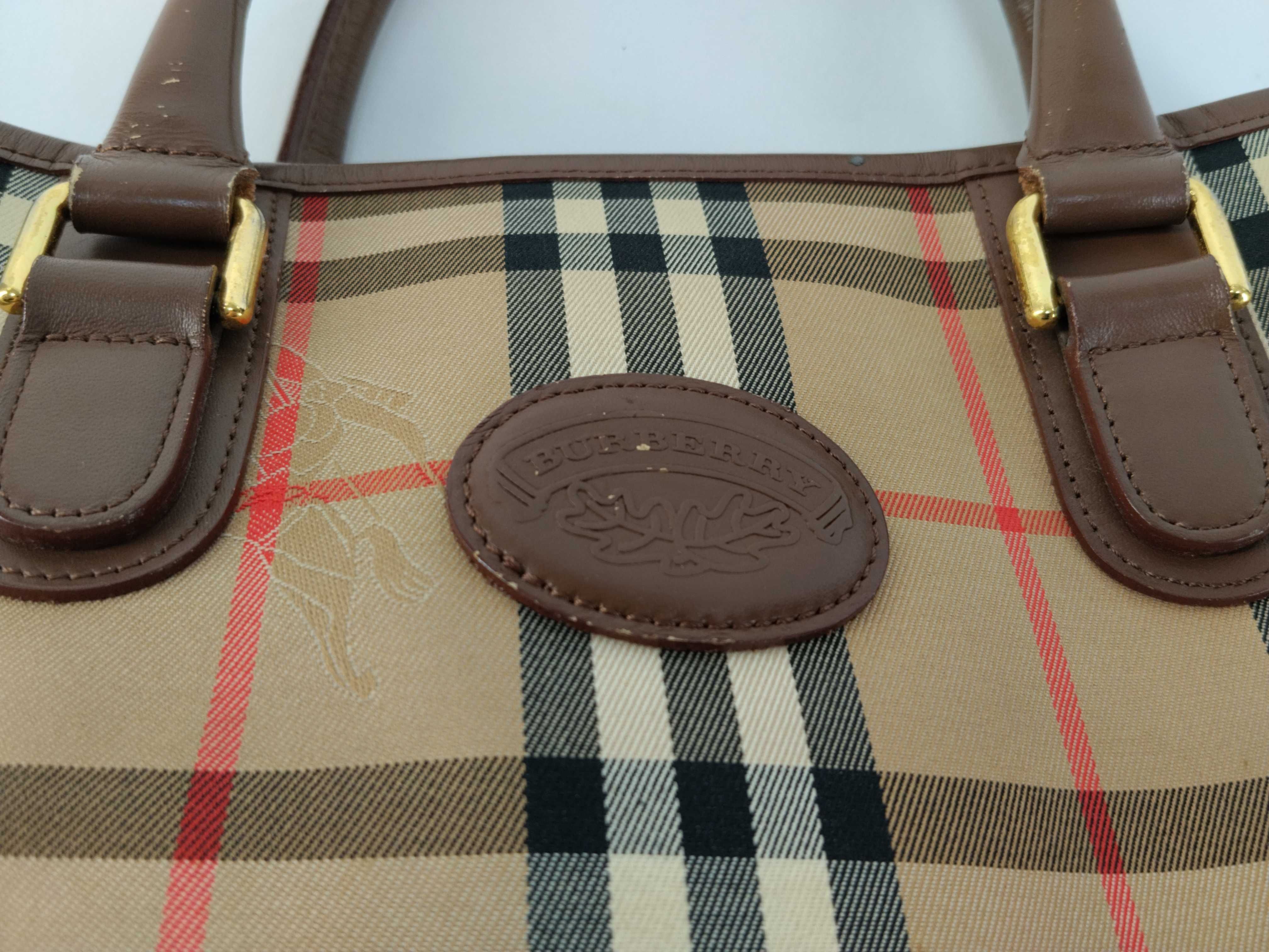 bag, Burberry Nova Check handbag, beige. — view 8
